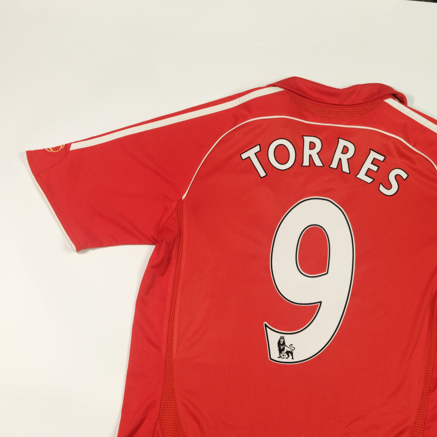 2006/2007 Liverpool Home Shirt Torres Adidas