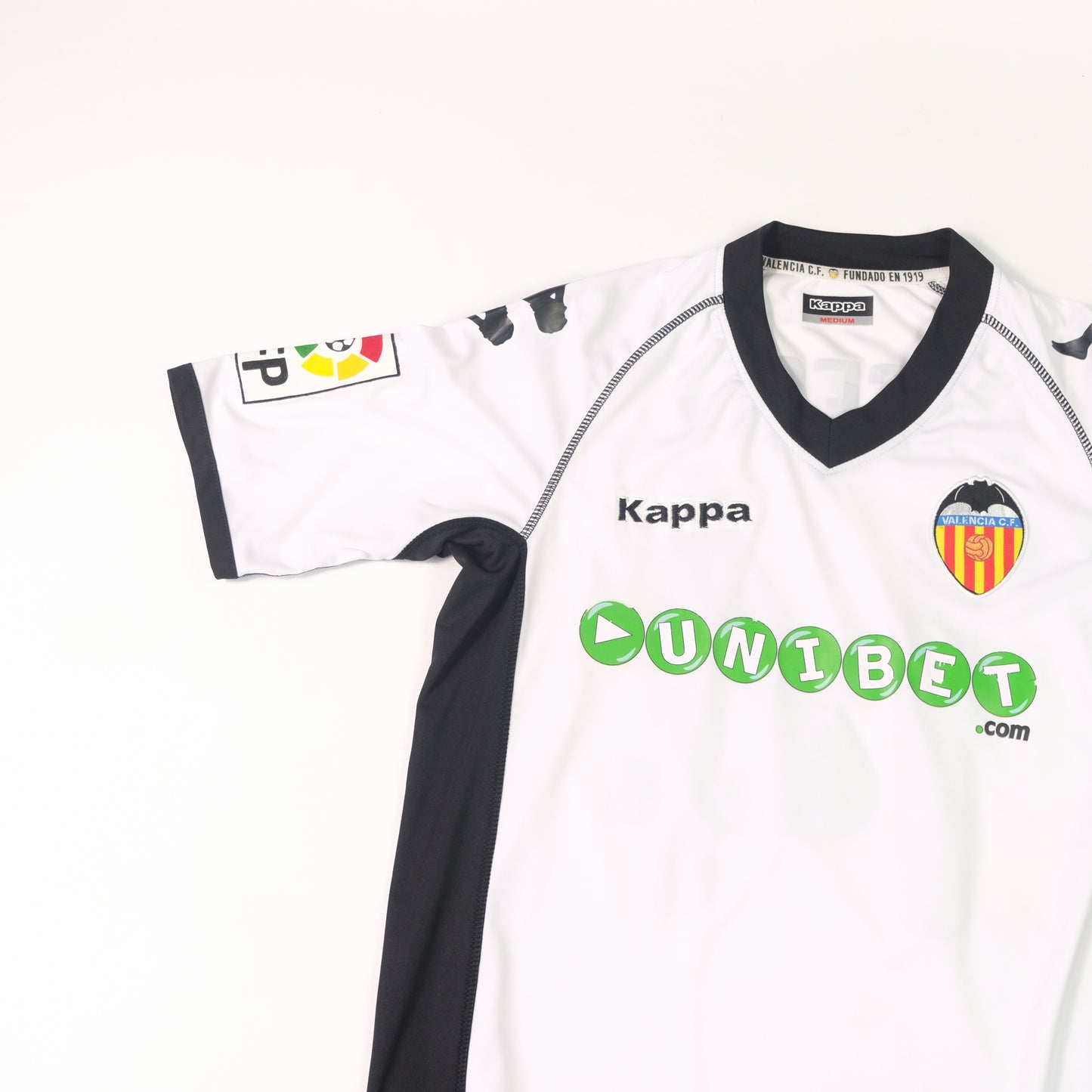 2010/11 Valencia Home Shirt Kappa Vicente (S)