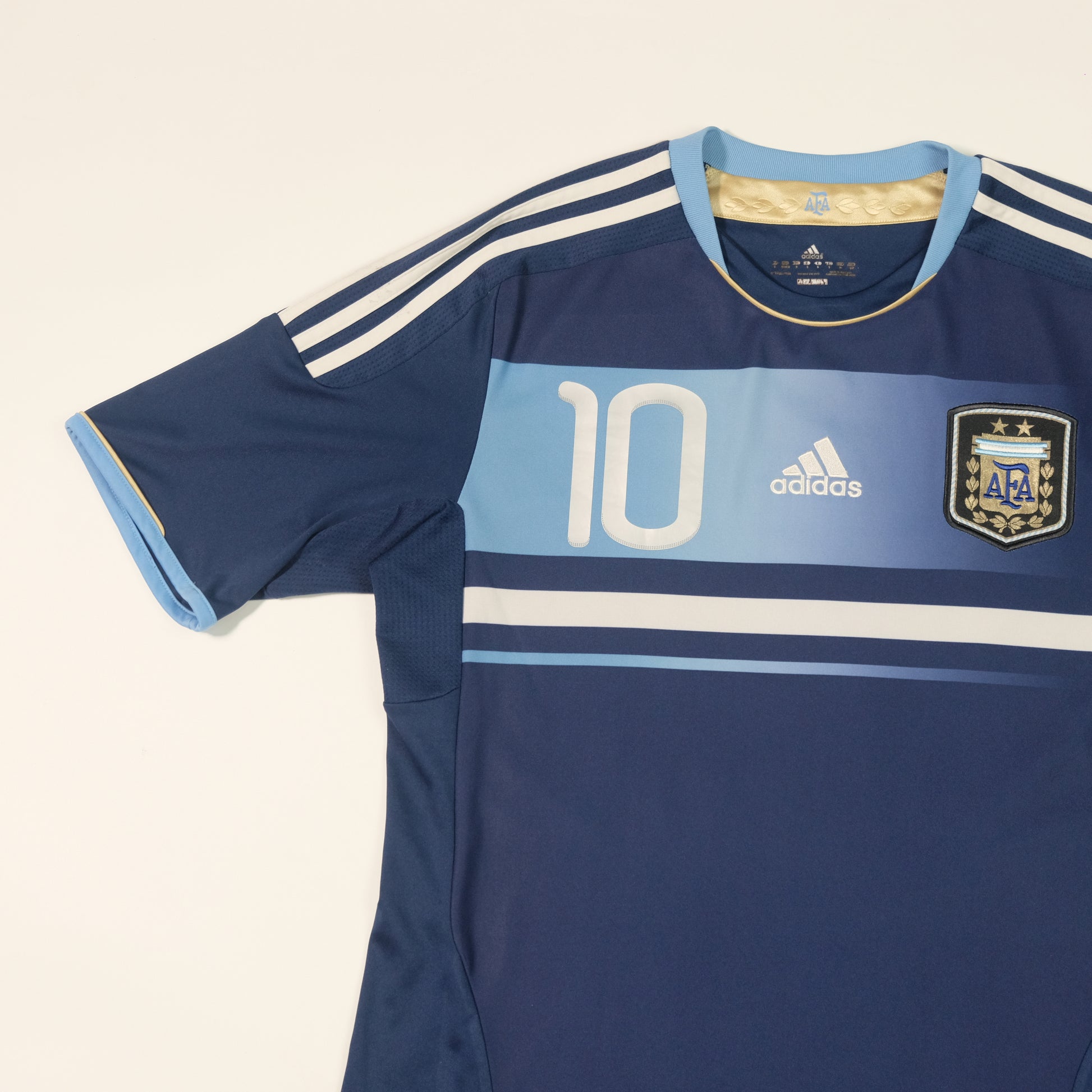 2011/12 Argentina Away Shirt Adidas Messi