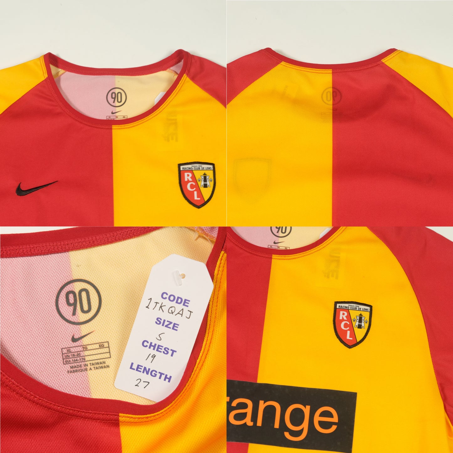 2004/2005 Lens Home Shirt BNWT Nike