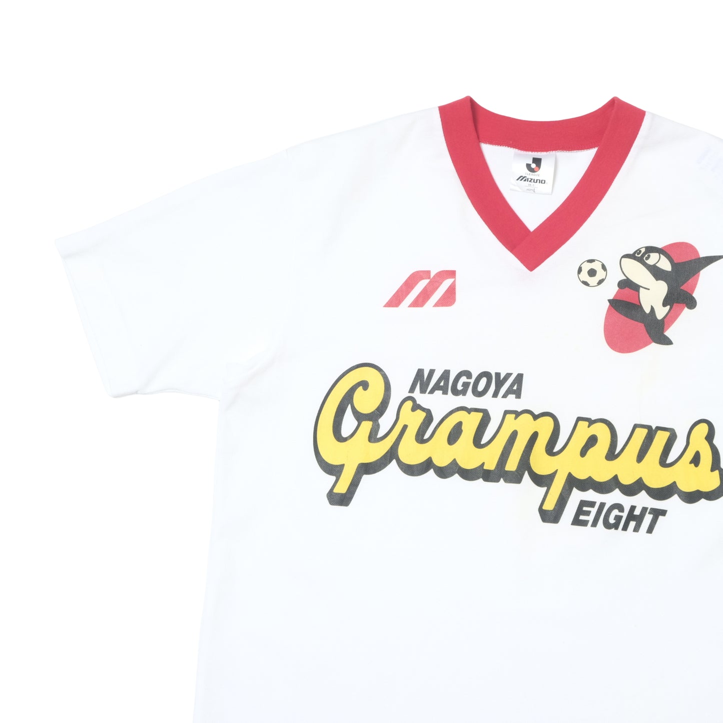 1993/94 Nagoya Grampus Training Shirt Mizuno J-League (M/L)