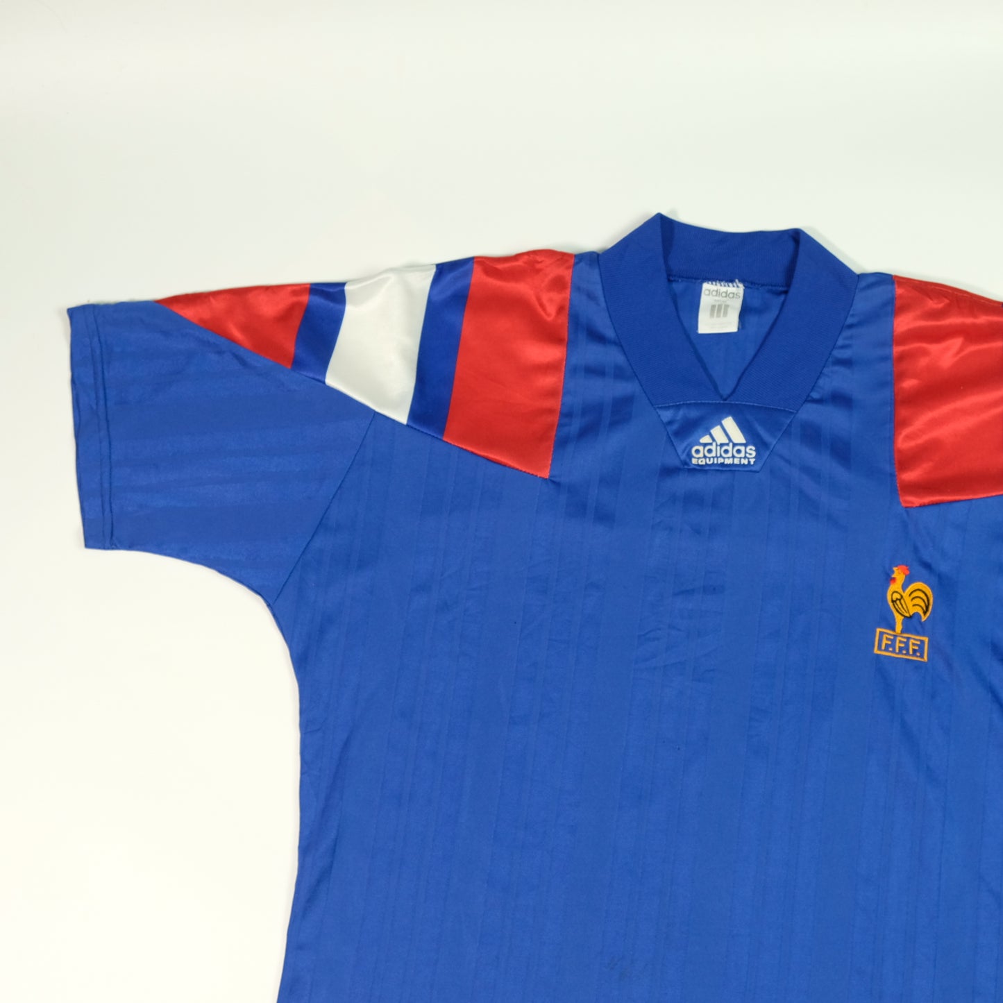 France Original 1992/1994 Adidas Home Football Shirt Large
