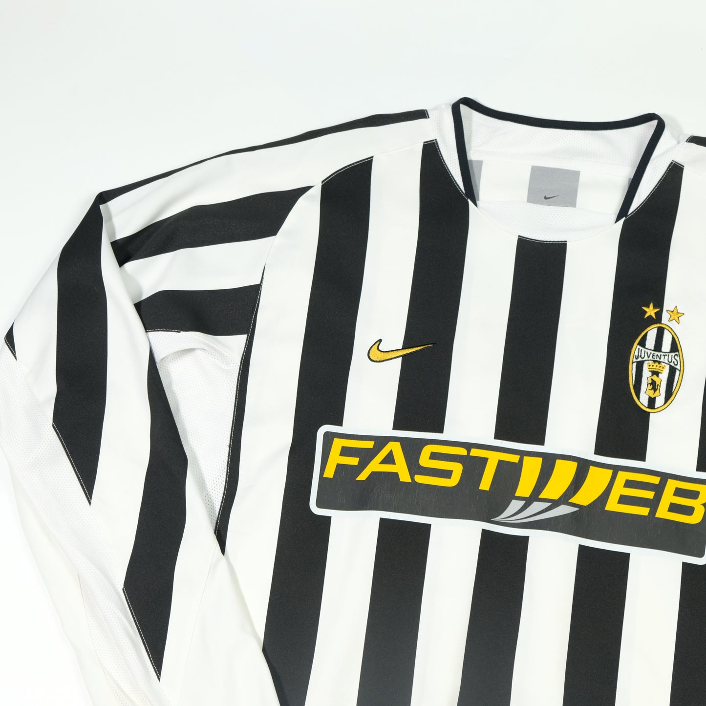Juventus Italy Nedved Nike Original 2003/2004 Home Vintage Football Shirt Large