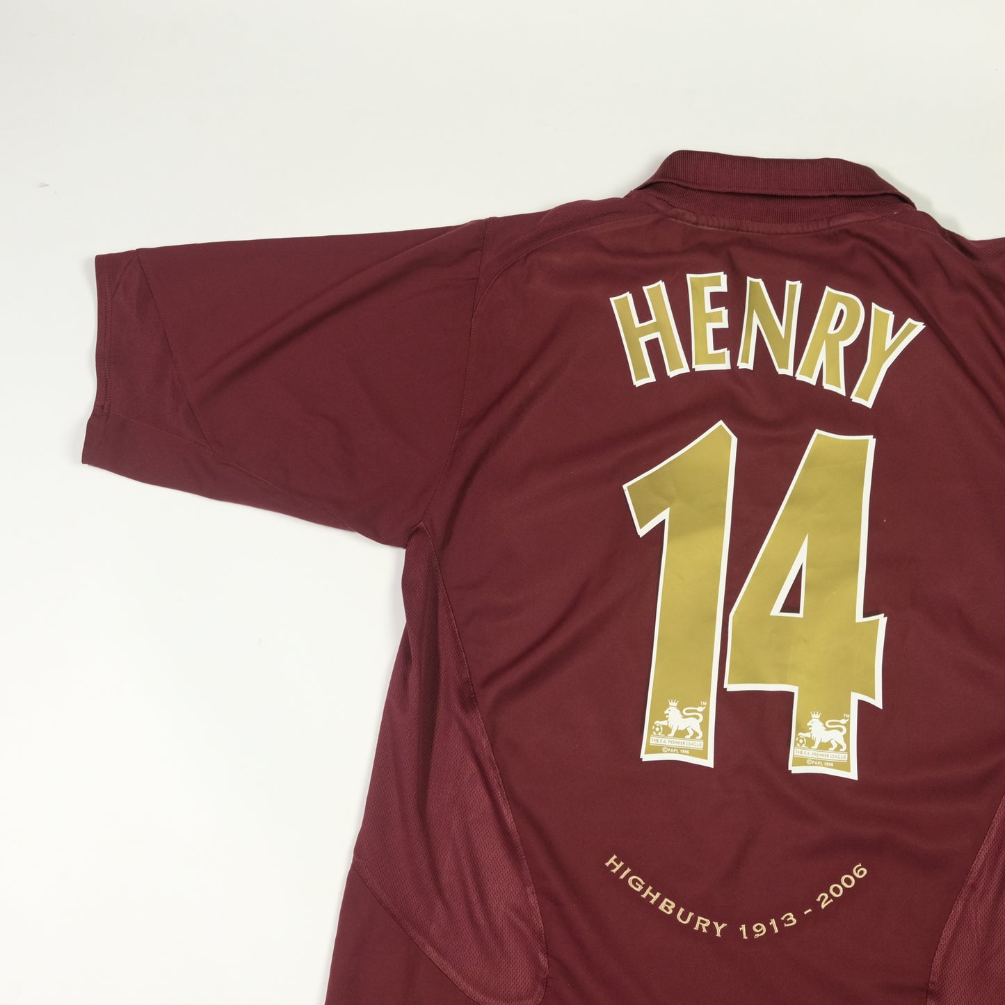 2005/06 Arsenal Away Shirt Highbury Nike Henry