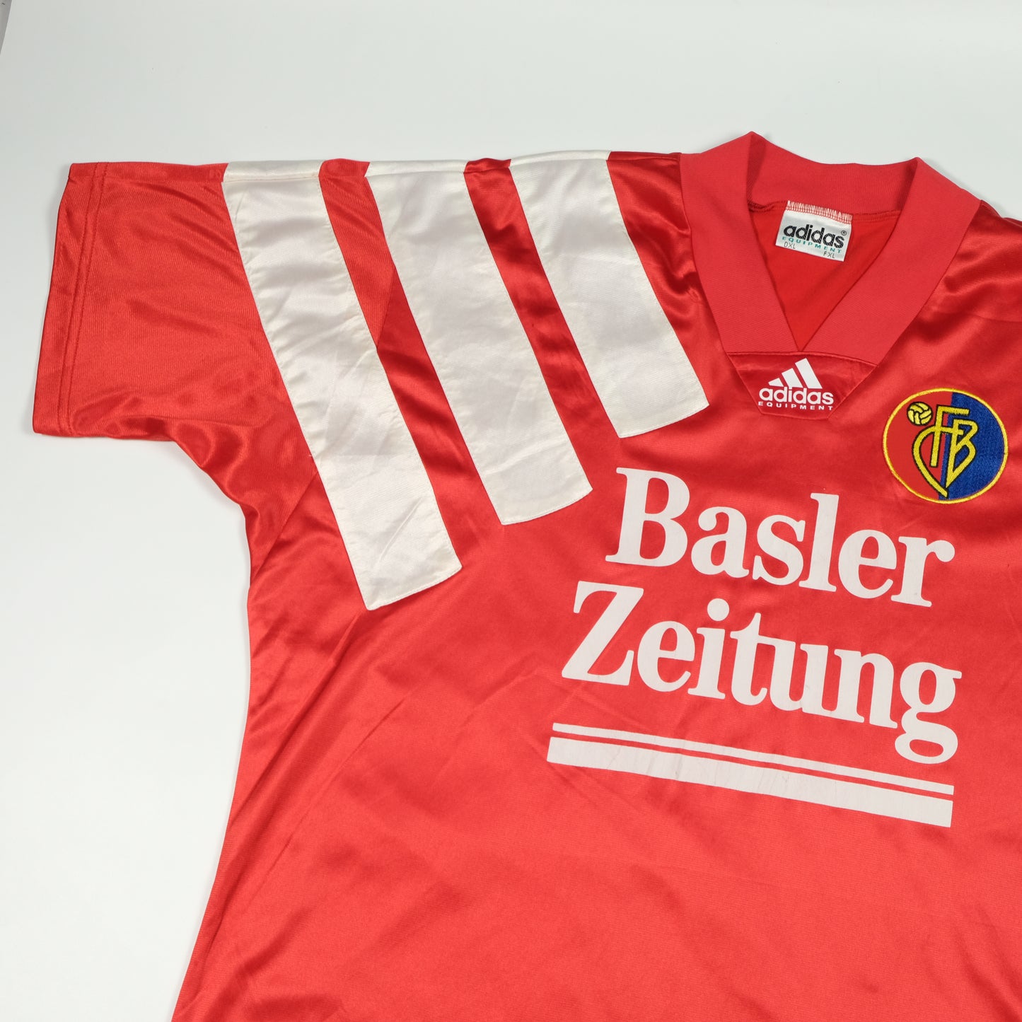 FC Basel Original Home Football Shirt 1993/1994 Adidas Equipment XL
