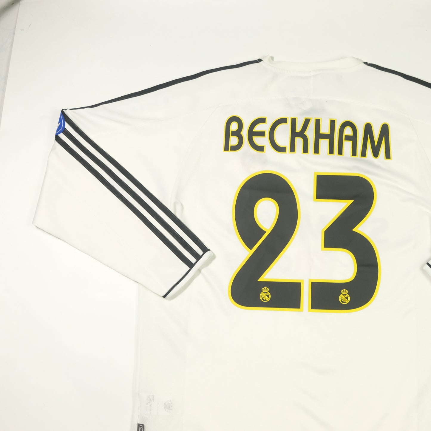 2003/2004 Real Madrid Beckham Home Shirt Adidas