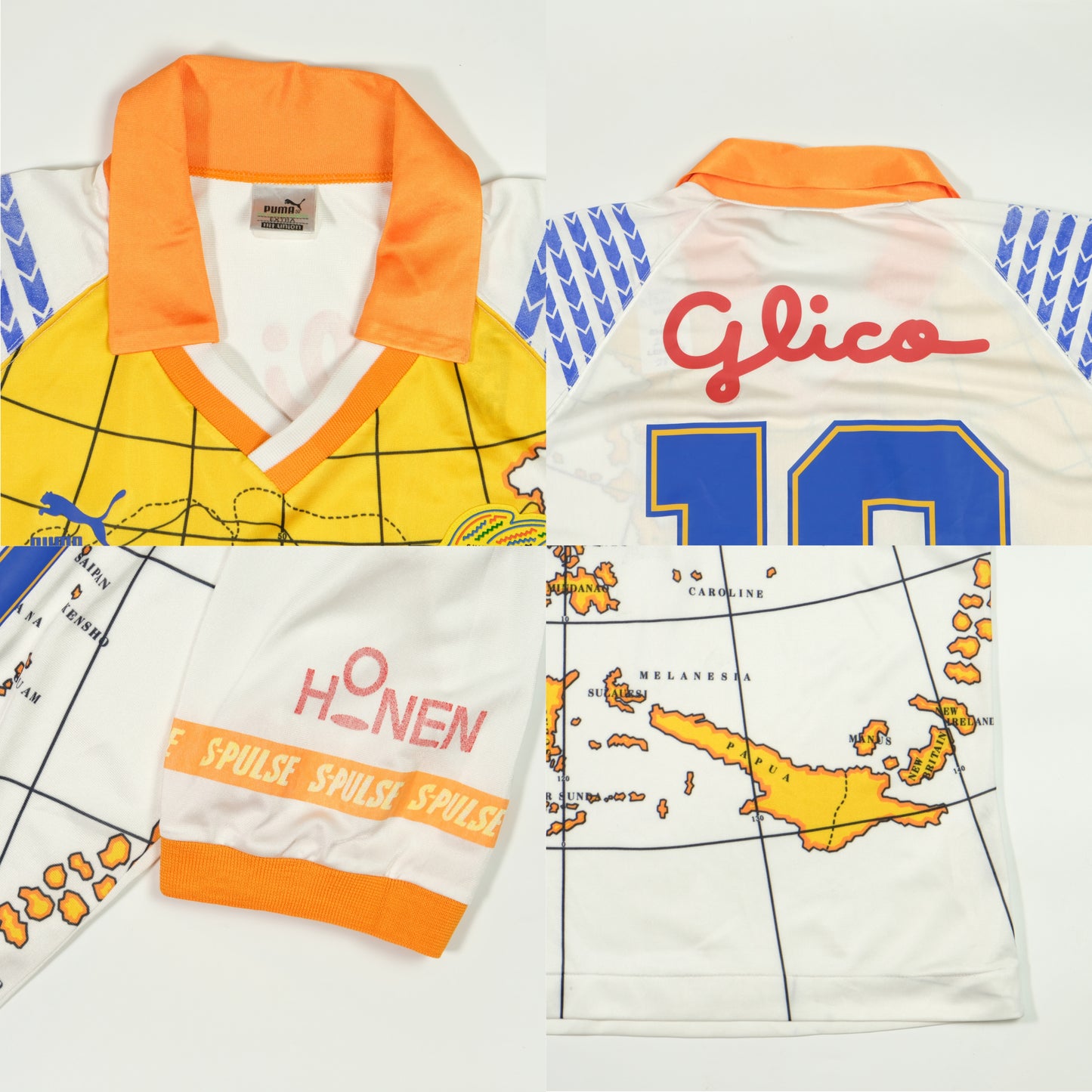 Shimizu S-Pulse 1994/1996 J-League Japan Puma Football Shirt Large