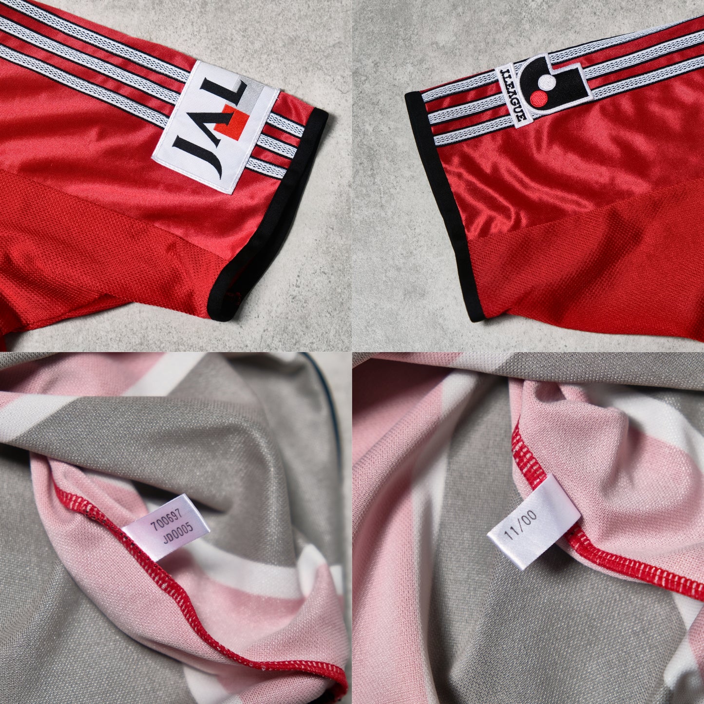 2001 Consadole Sapporo Shirt Adidas J-League (S/M)