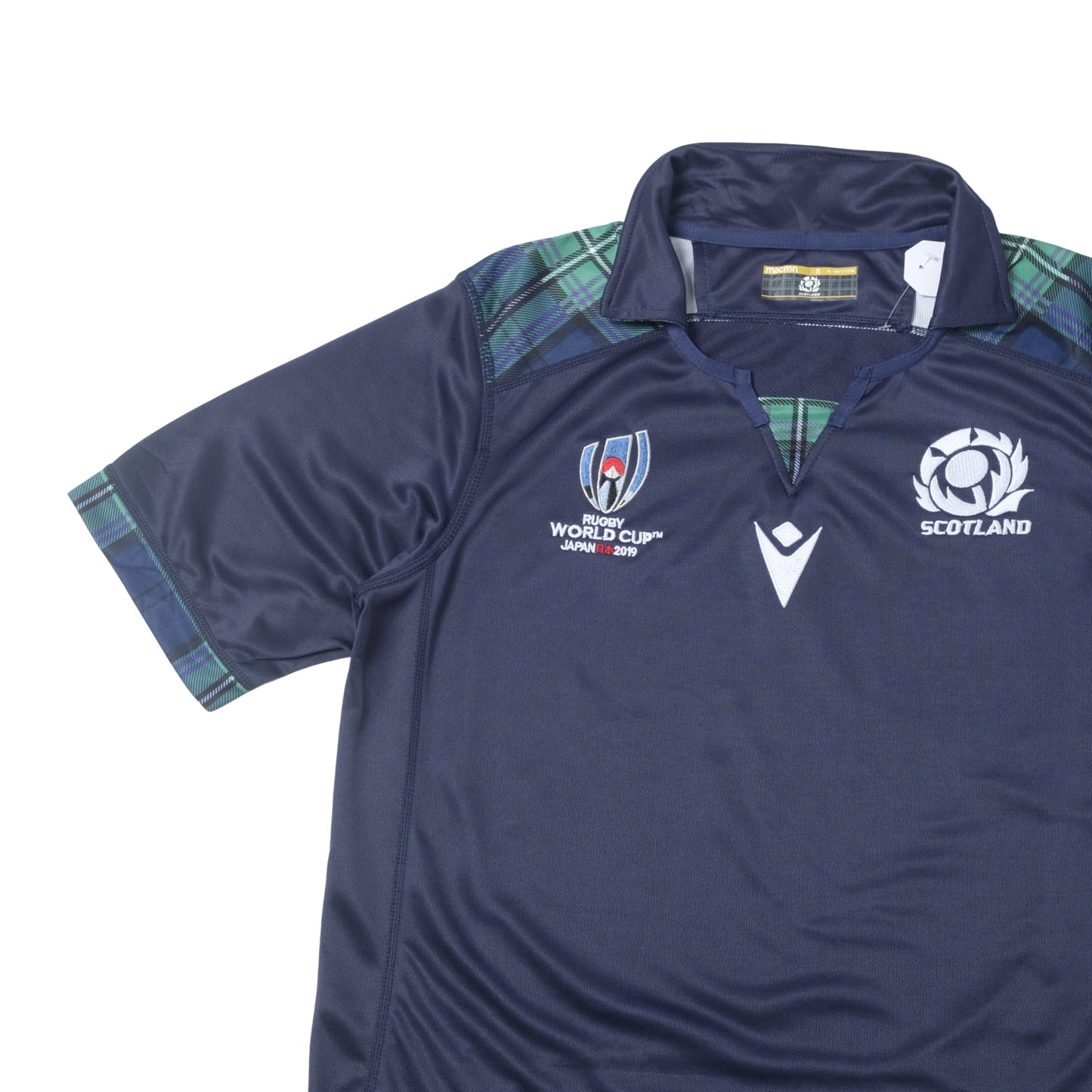 2019 Scotland World Cup Limited Edition Rugby Shirt Macron (M)