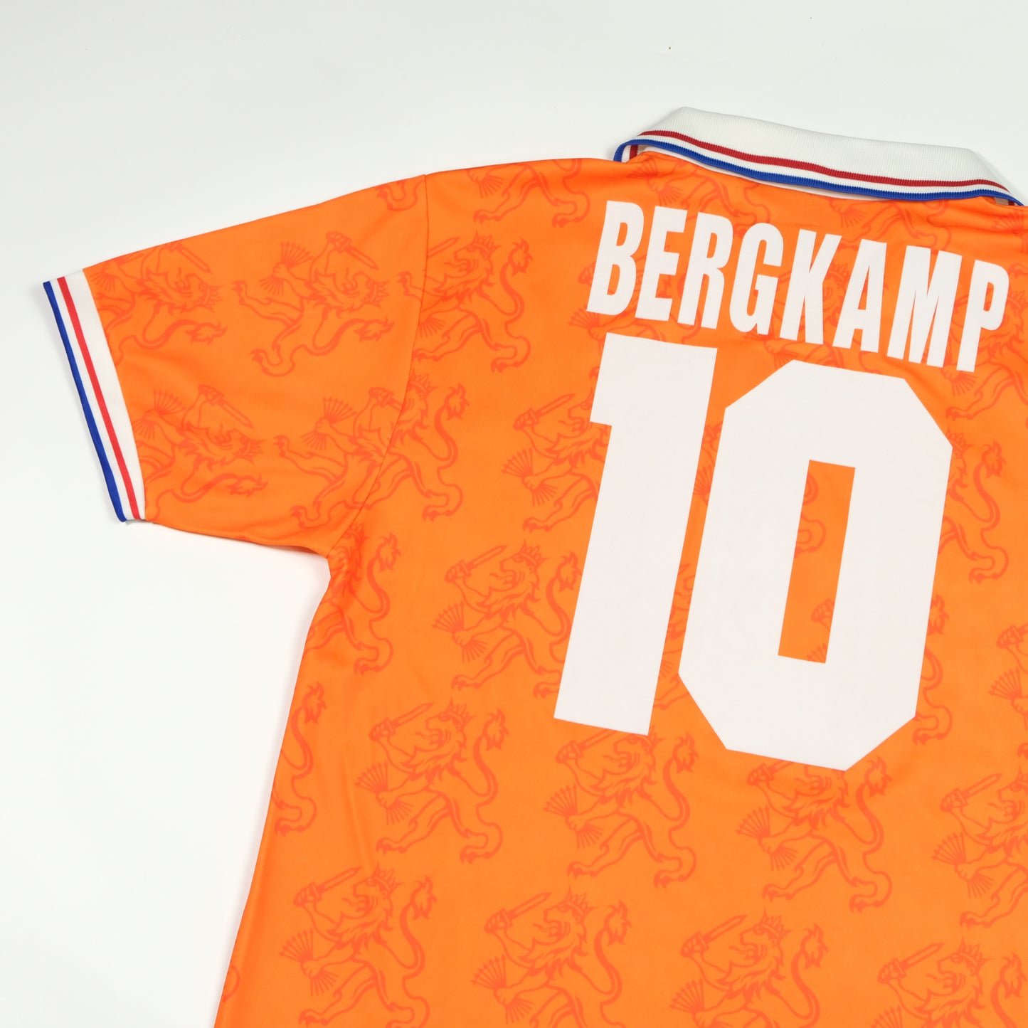 Holland/Netherlands Bergkamp 1994/1995 Original Home Football Shirt Lotto Large