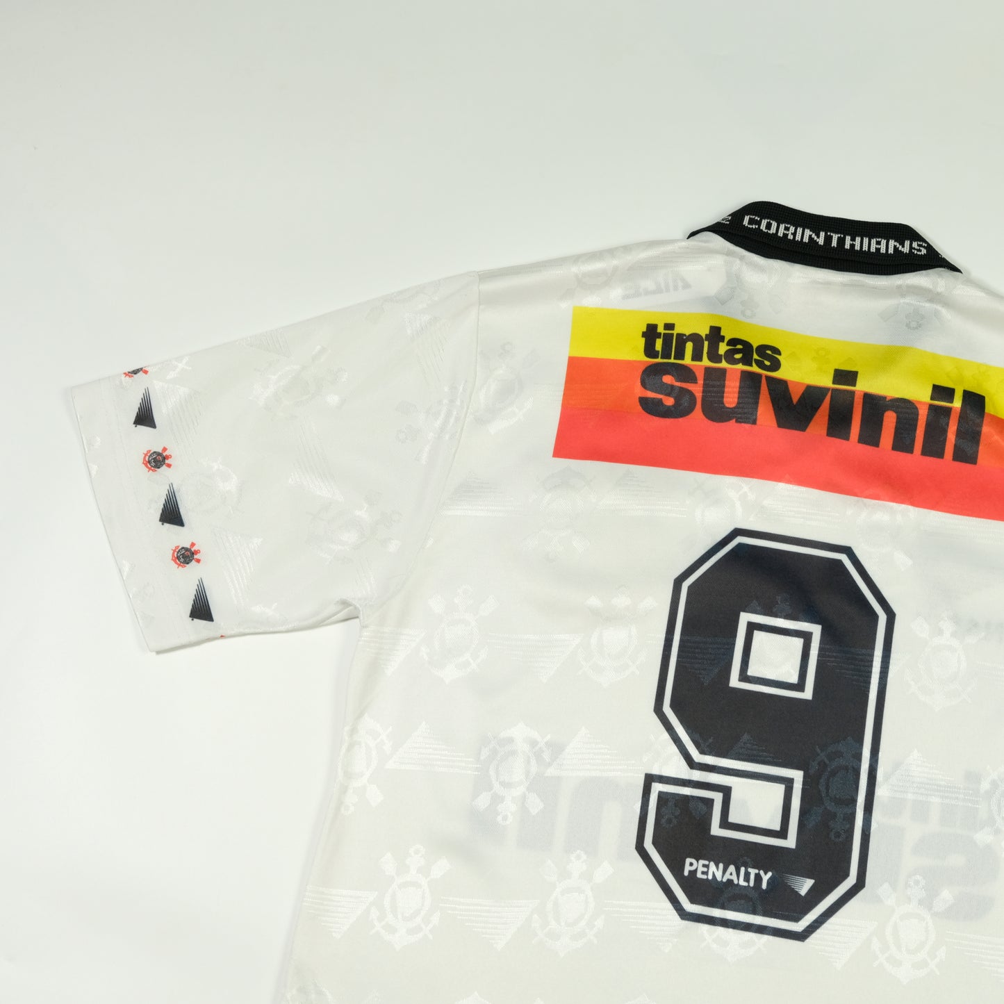 Corinthians (Brazil) Penalty Original 1995 Home Football Shirt Medium