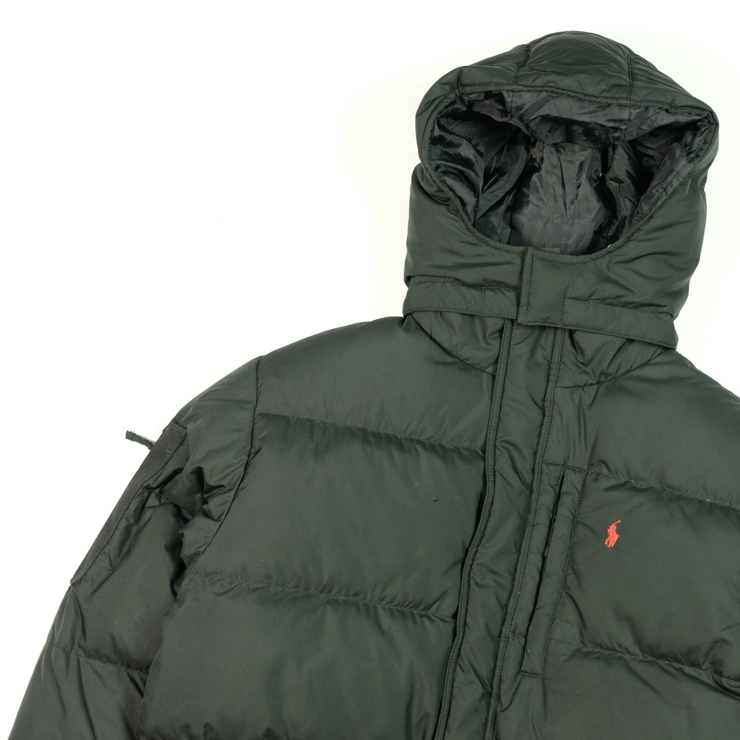 Polo Ralph Lauren Vintage 1990s Black Puffer Jacket Small
