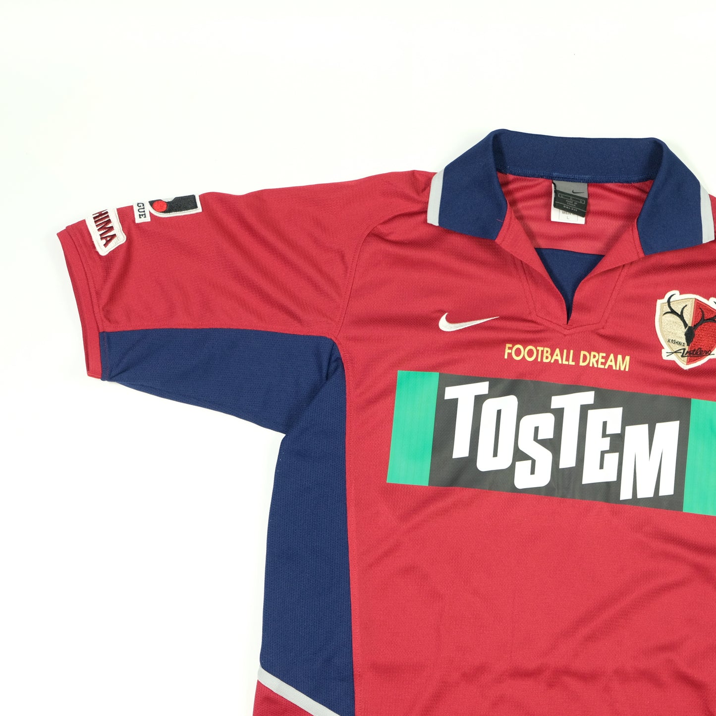 Kashima Antlers 2002/2003 Nike J-League Japan Home Football Shirt Large