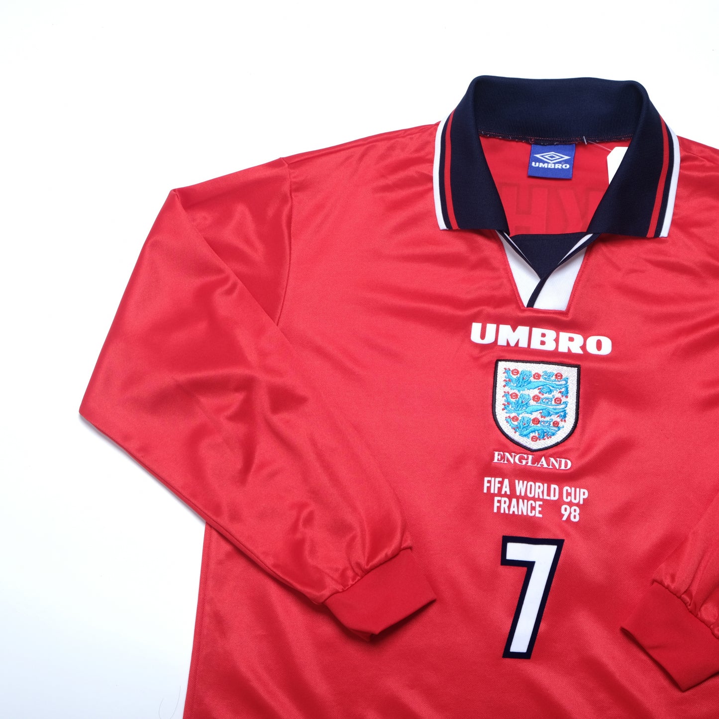 1998/00 England Away Shirt Umbro Beckham (M)