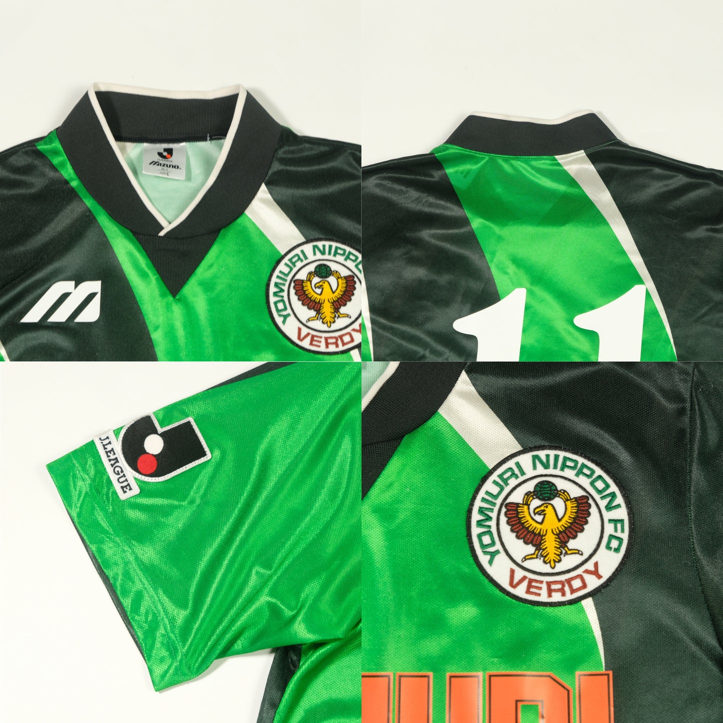 1995 Tokyo Verdy Home Shirt Japan J-League Mizuno
