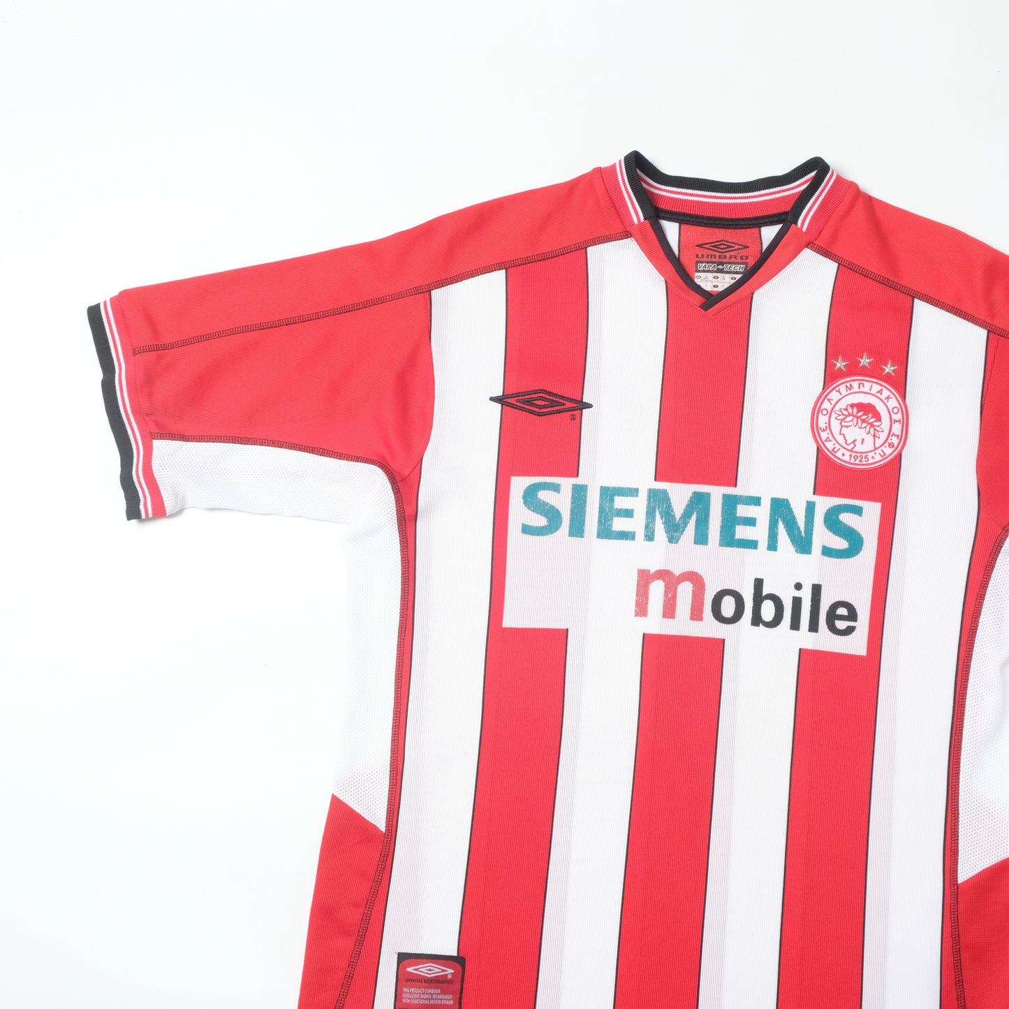 2002/03 Olympiakos Home Shirt Umbro Karembeu (M)