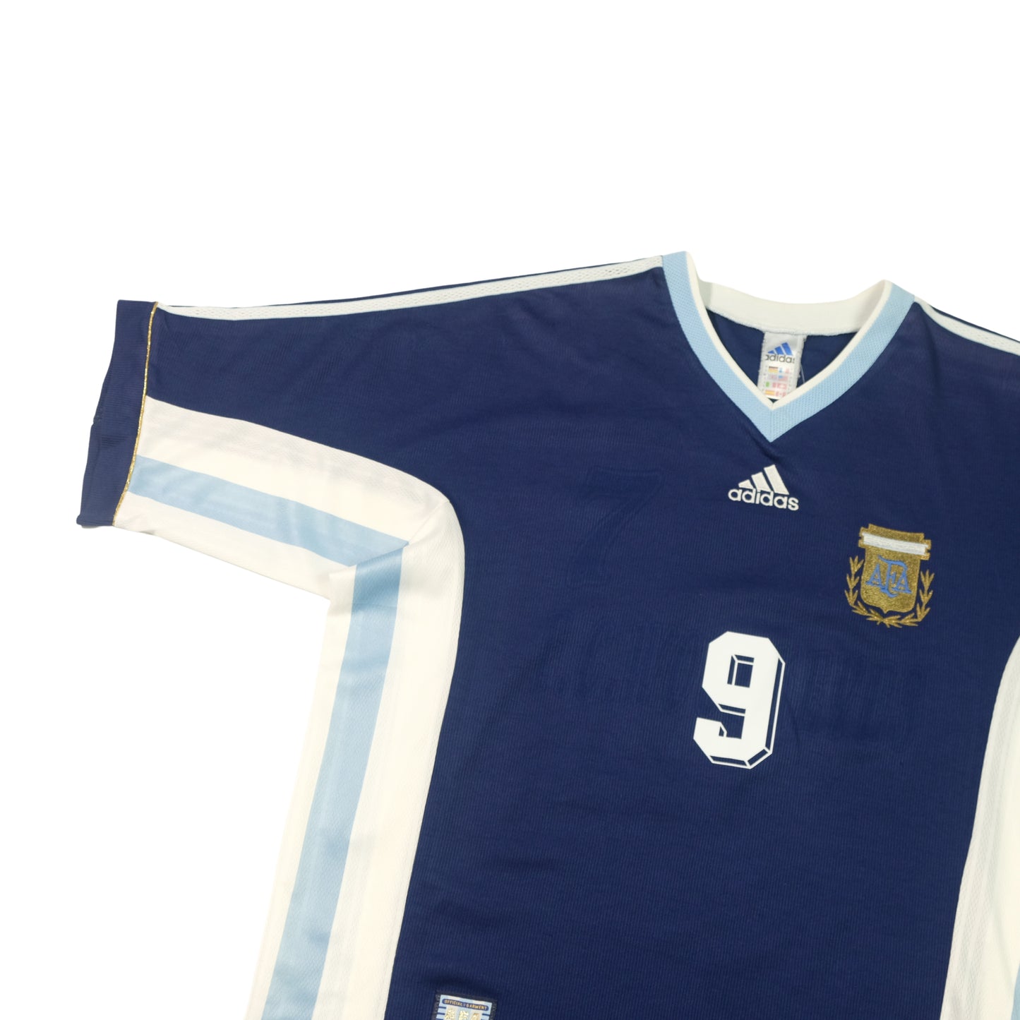 Argentina Batistuta Original 1998/1999 Adidas Away Football Shirt Large