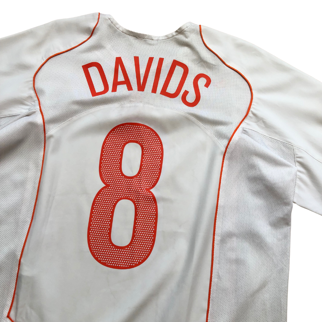 Holland/Netherlands Davids 8 Original Away Football Shirt 2004/2006 Nike Large