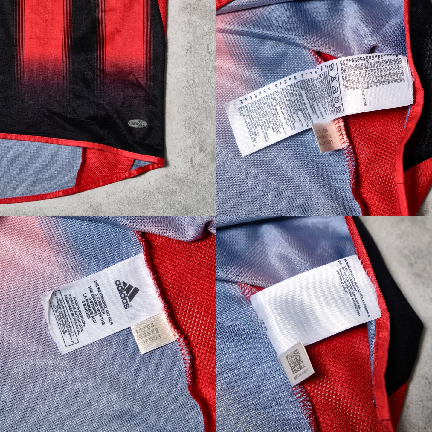 2004/05 AC Milan Home Shirt Adidas Kaka (M/L)