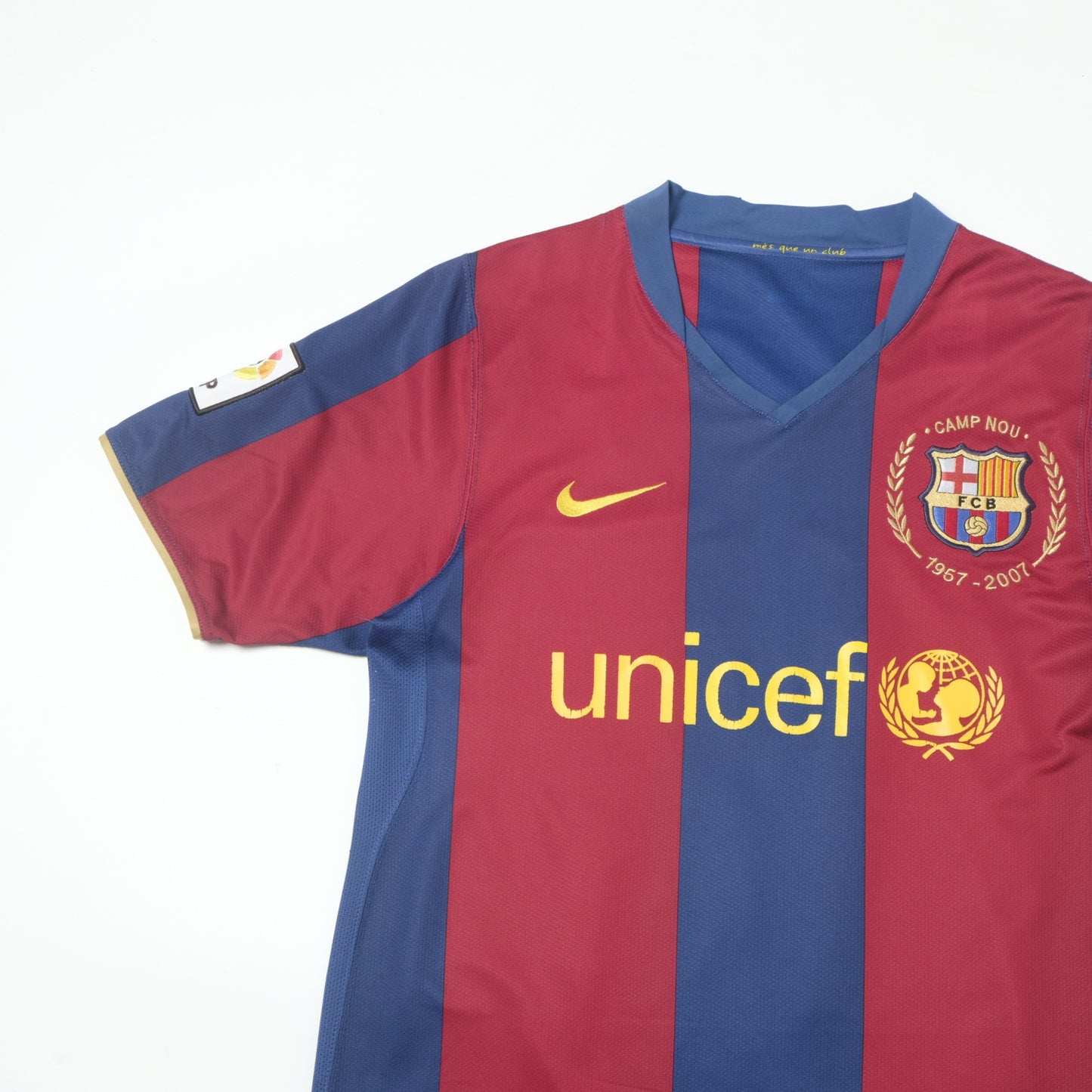 2007/08 Barcelona Home Shirt Nike Henry (S/M)