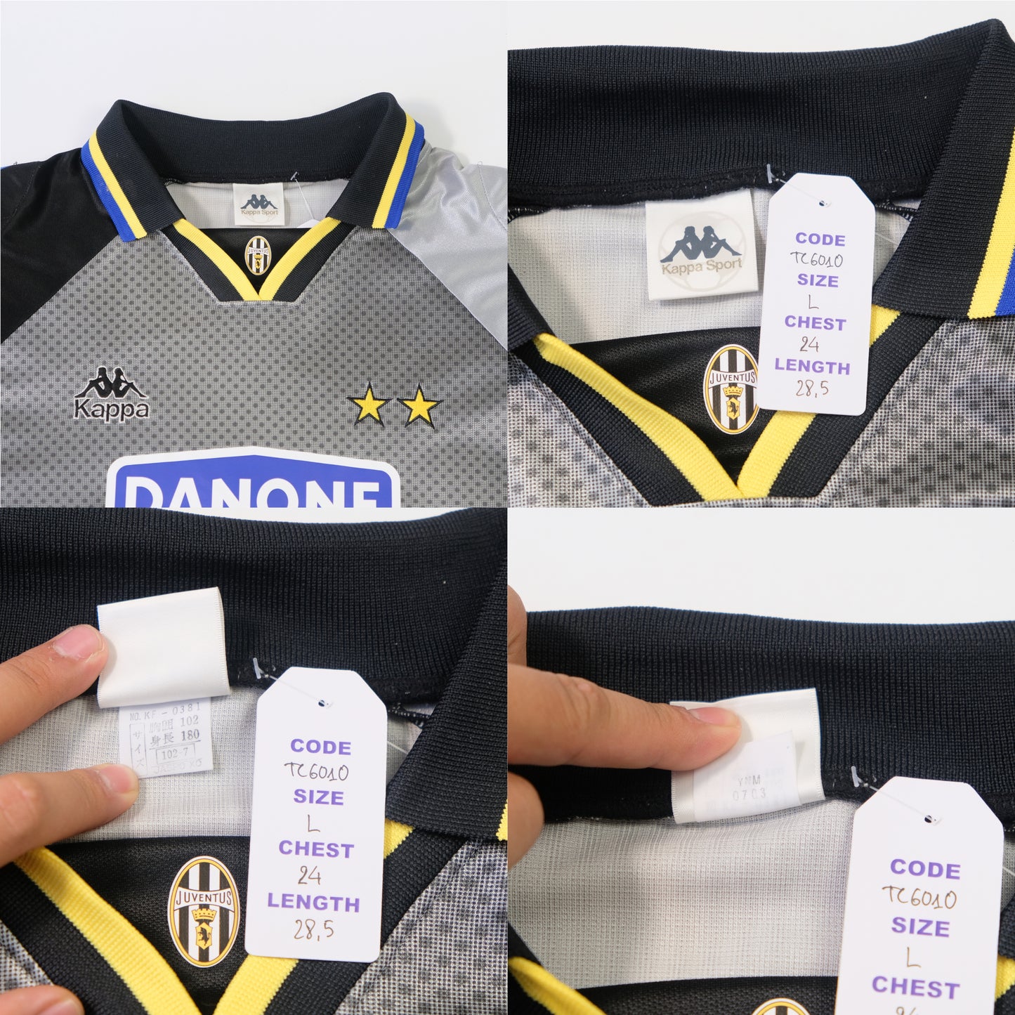 1994/95 Juventus Goalkeeper Shirt Kappa (L)