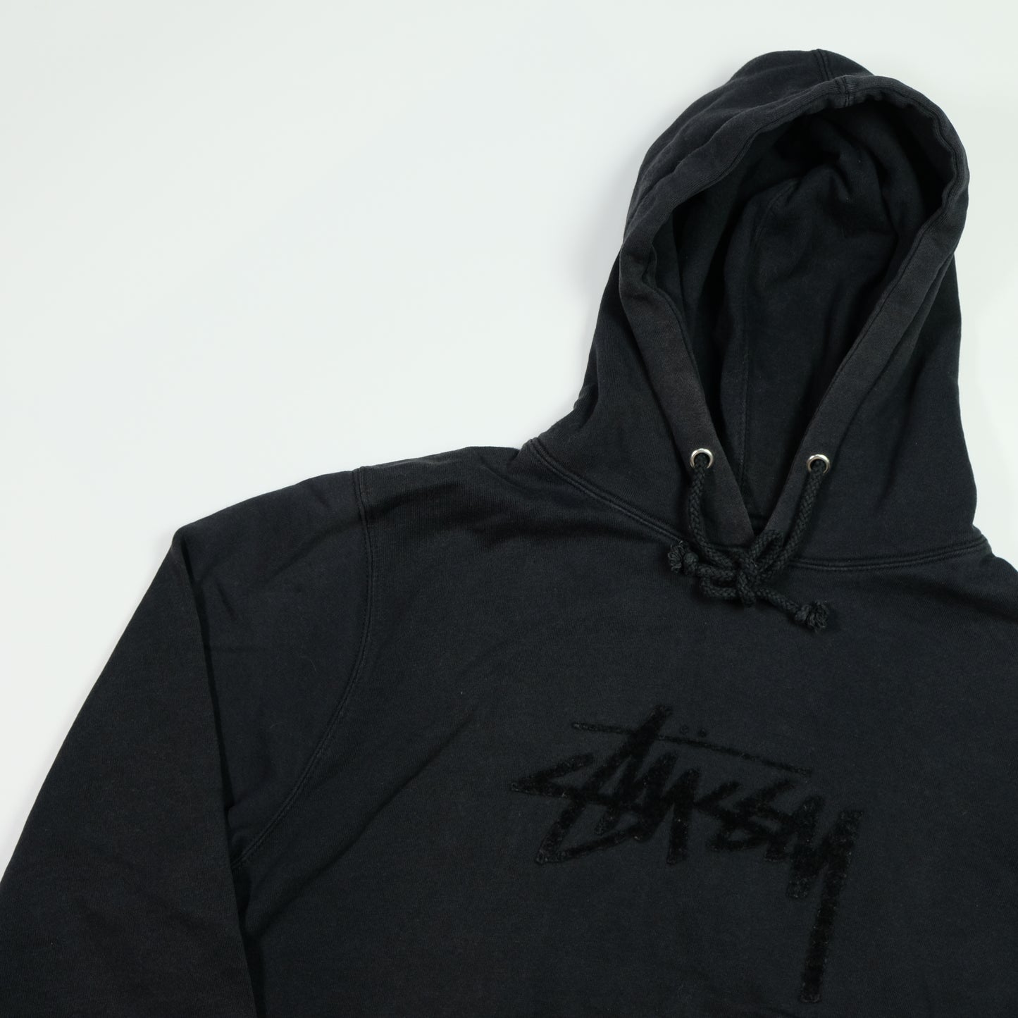 Stussy Vintage Black Hoodie Small