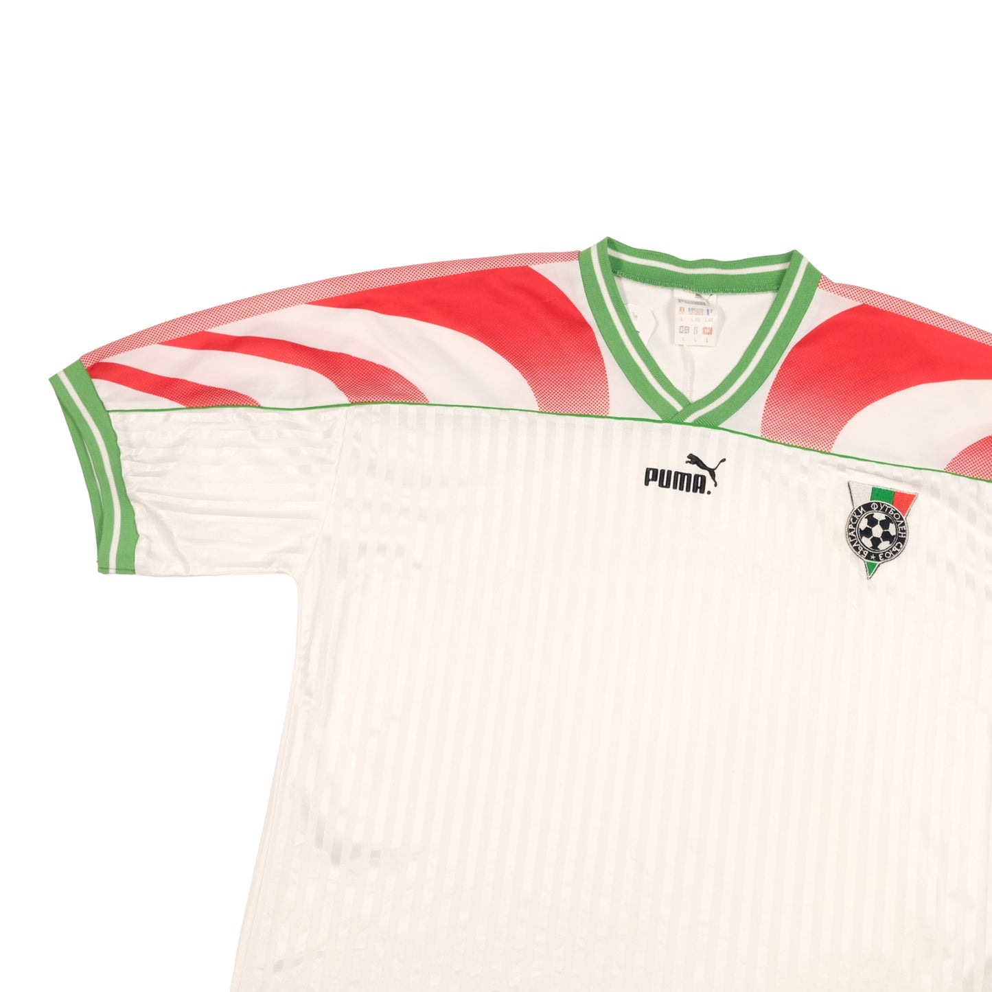 Bulgaria Home Original Football Shirt 1995/1996 Puma Large/XL