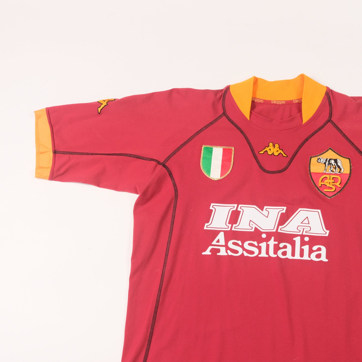 2001/02 Roma Home Shirt Kappa (S)