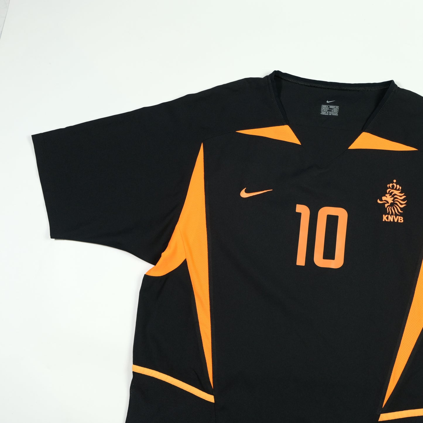 Holland/Netherlands Bergkamp Nike 2002/2004 Original Away Football Shirt Medium