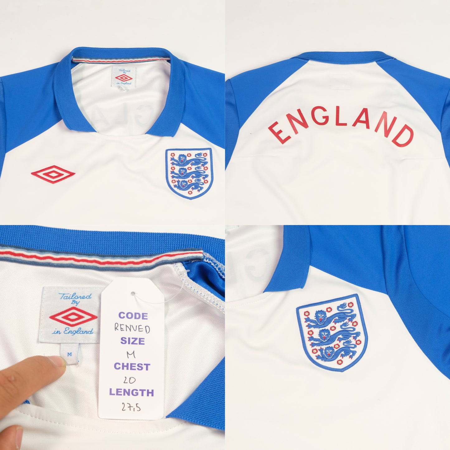 2010/11 England Training Shirt Umbro (M)