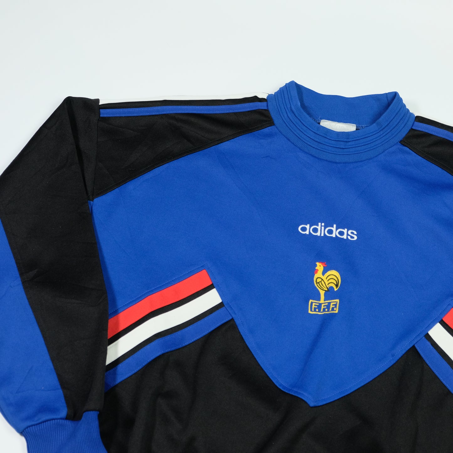 France Adidas 1990s Vintage Football Sweatshirt Large
