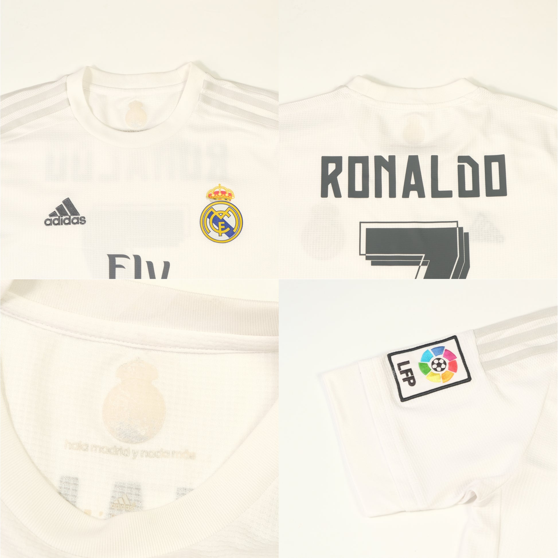 2015/16 Real Madrid Home shirt Ronaldo Adidas