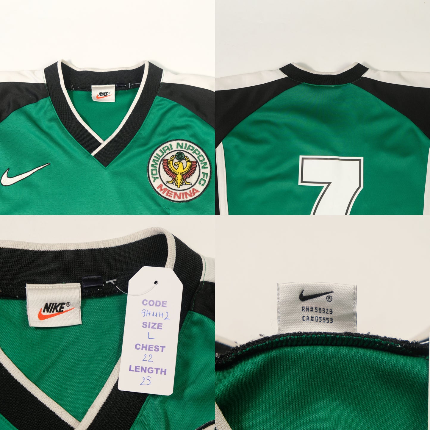 1998 Tokyo Verdy Home Shirt J-League Nike