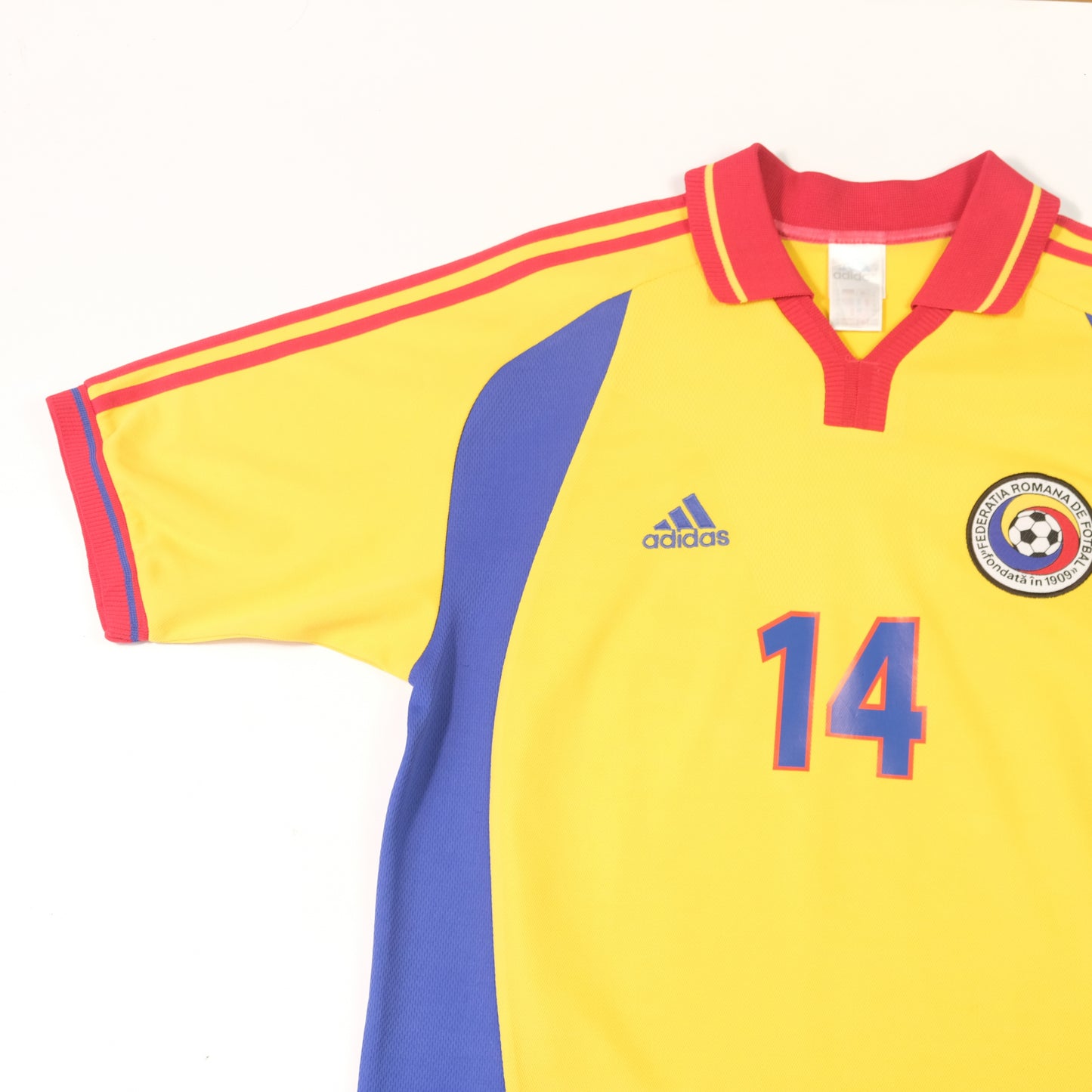 2000/02 Romania Home Shirt Adidas Petre (M)