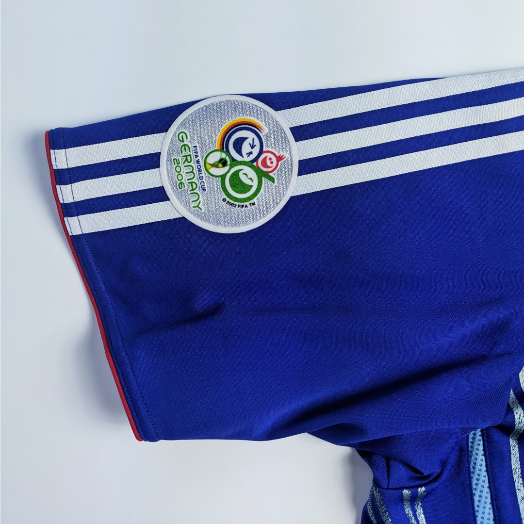 Japan Nakata Adidas Original 2006/2007 Home Football Shirt Medium