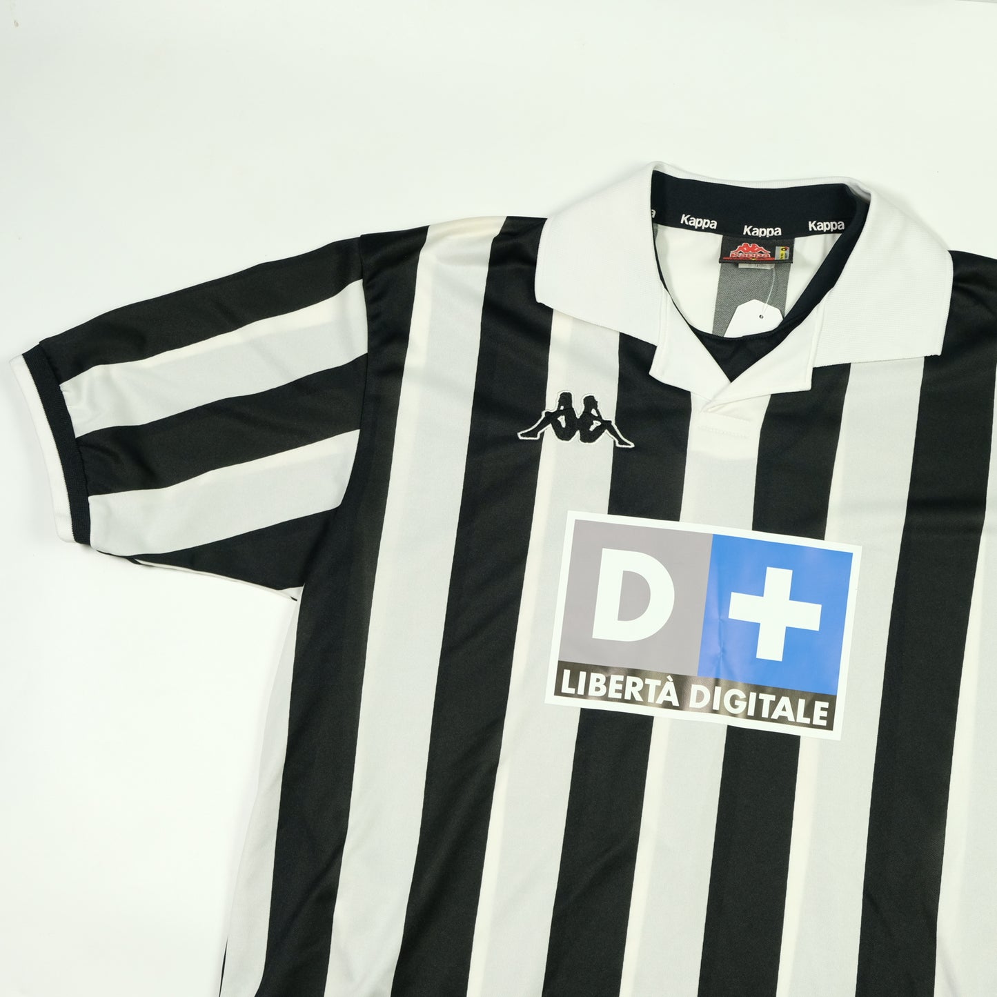 Juventus Italy Kappa Zidane 21 Original 1998/1999 Home Vintage Football Shirt Large
