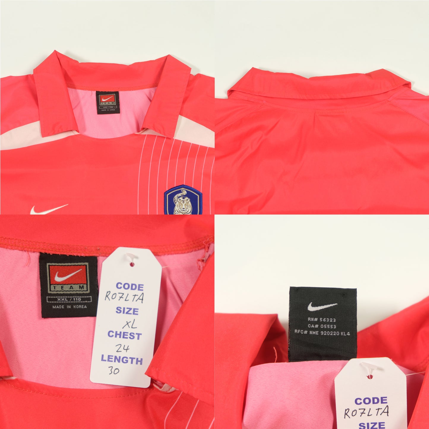 South Korea 2002/2003 Nike Home Football Shirt (XL)