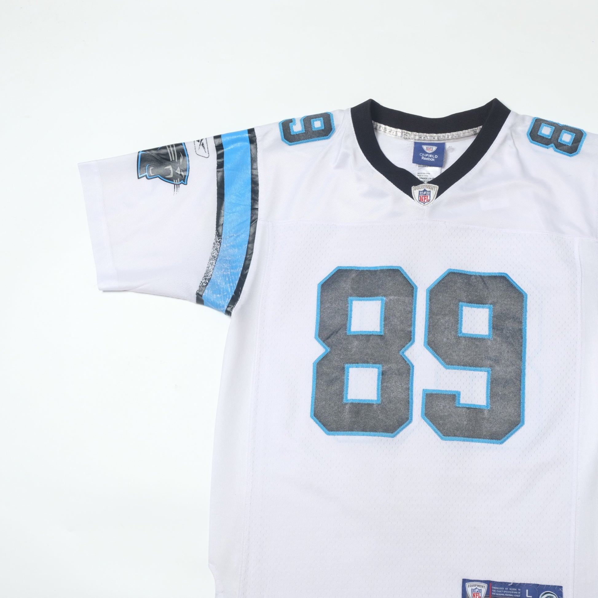 2000s Carolina Panthers NFL Jersey Smith Reebok (S)