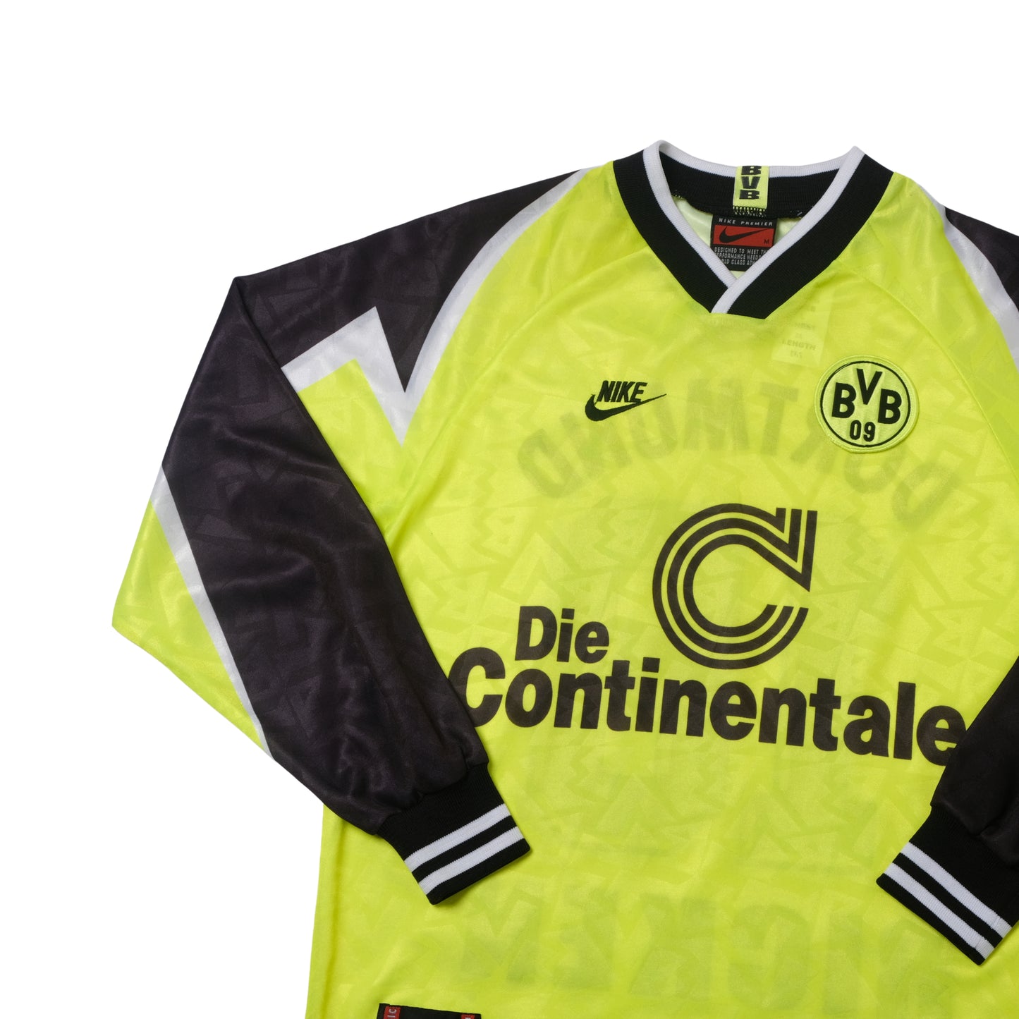 1995/96 Borussia Dortmund Nike Home Shirt Ricken (L)