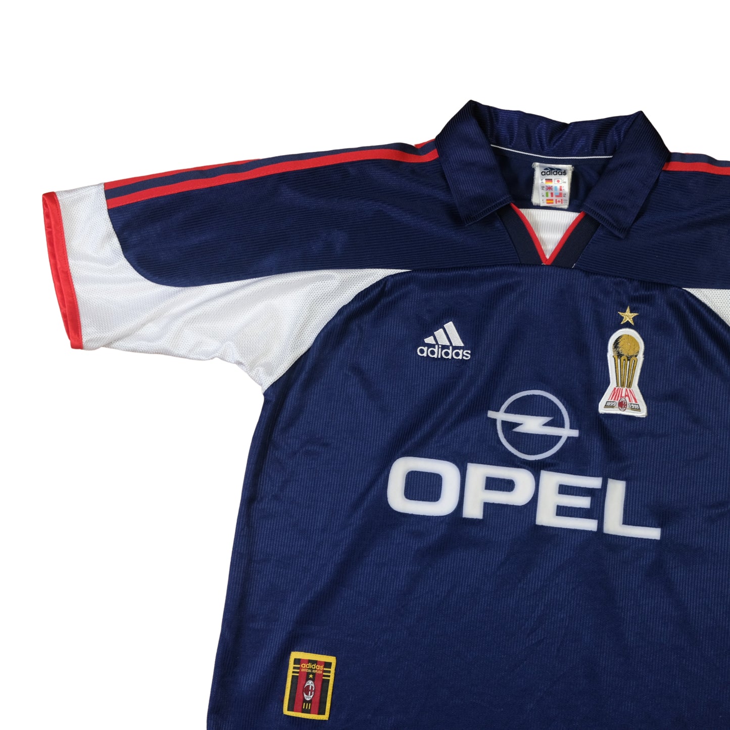 1999/00 AC Milan Centenary Third Shirt Adidas