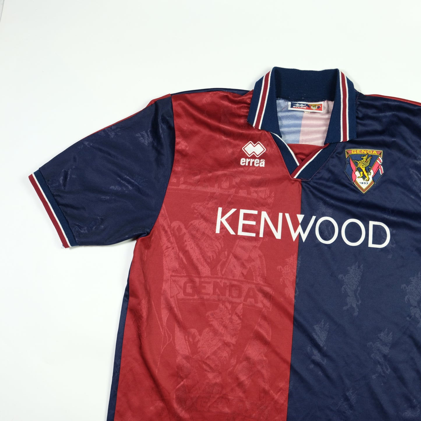 Genoa Errea Italy Original 1994/1995 Home Vintage Football Shirt Large