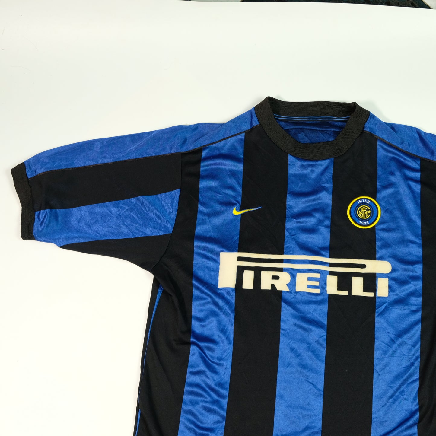 Inter Milan Nike Original 1999/2000 Home Football Shirt Medium