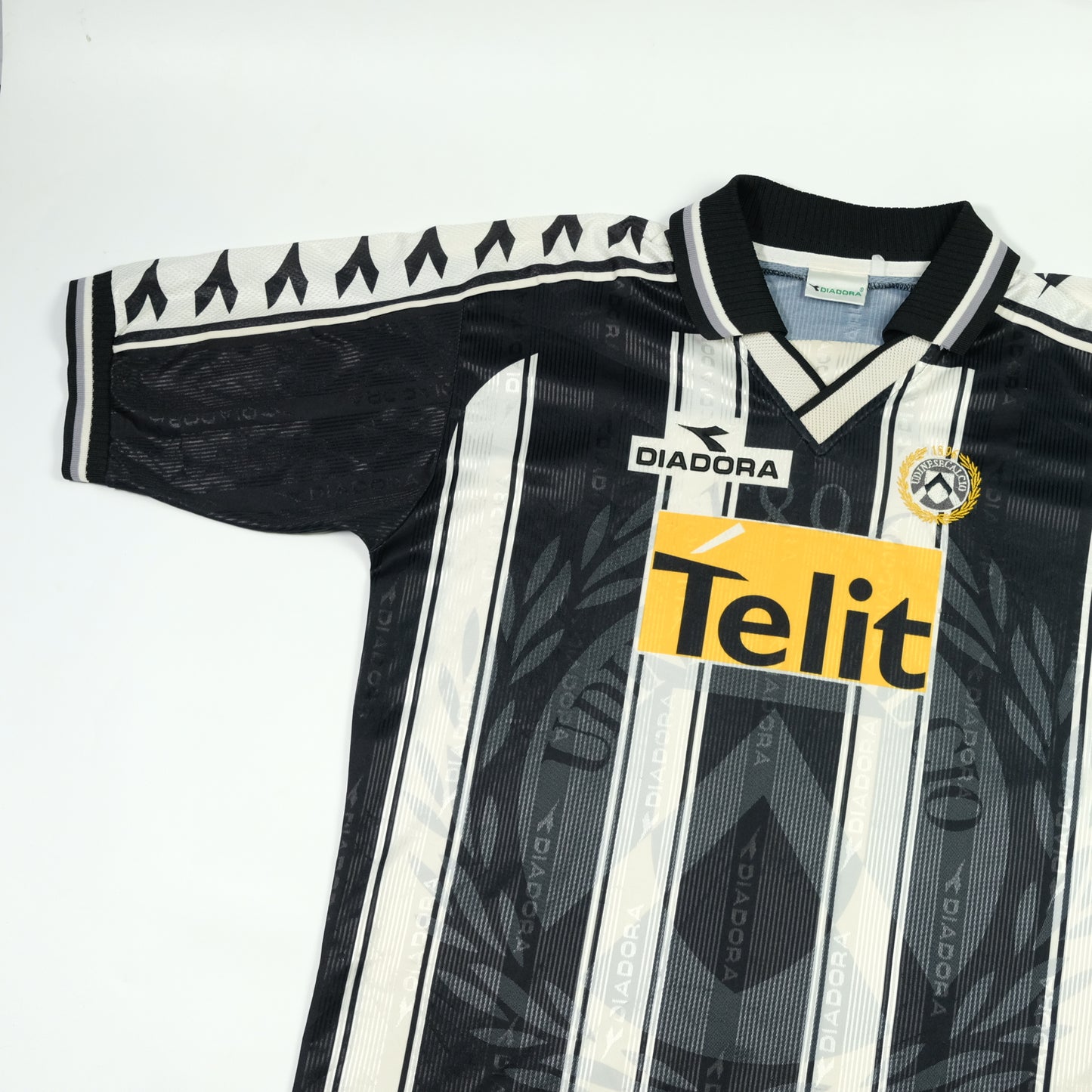 Udinese Italy Diadora 1999/2000 Home Football Shirt Large