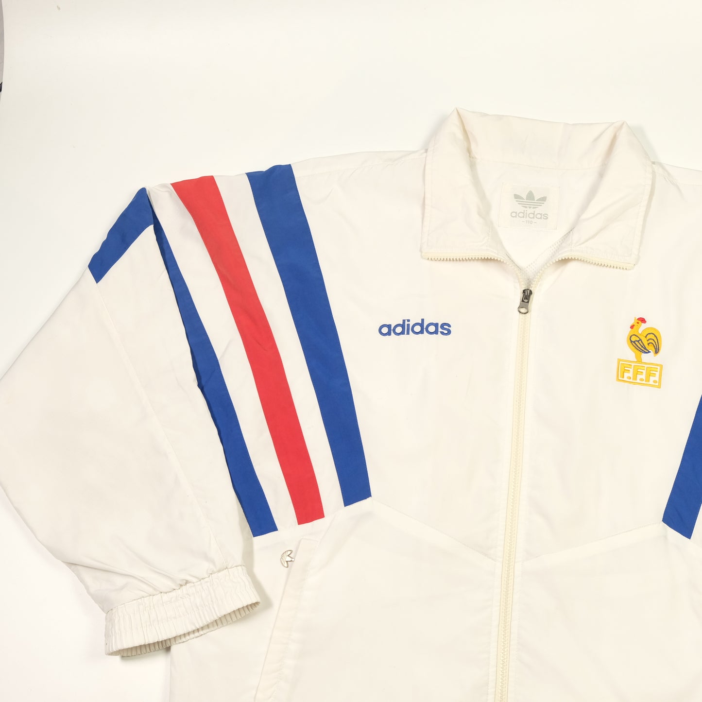 France Original 1996 Football Training Jacket Adidas Large/XL