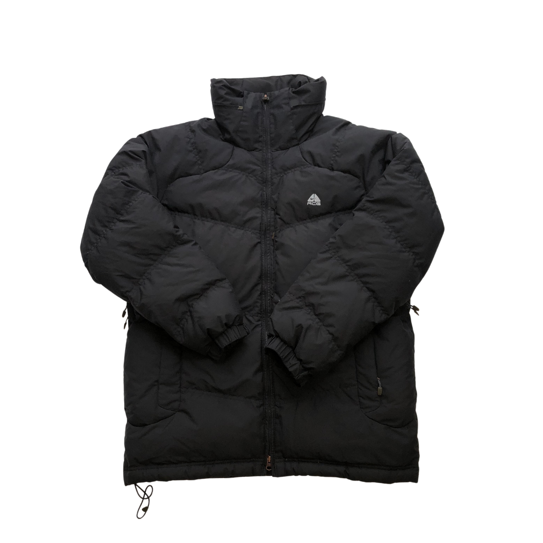 Nike ACG Vintage Black Down Puffer Jacket Large