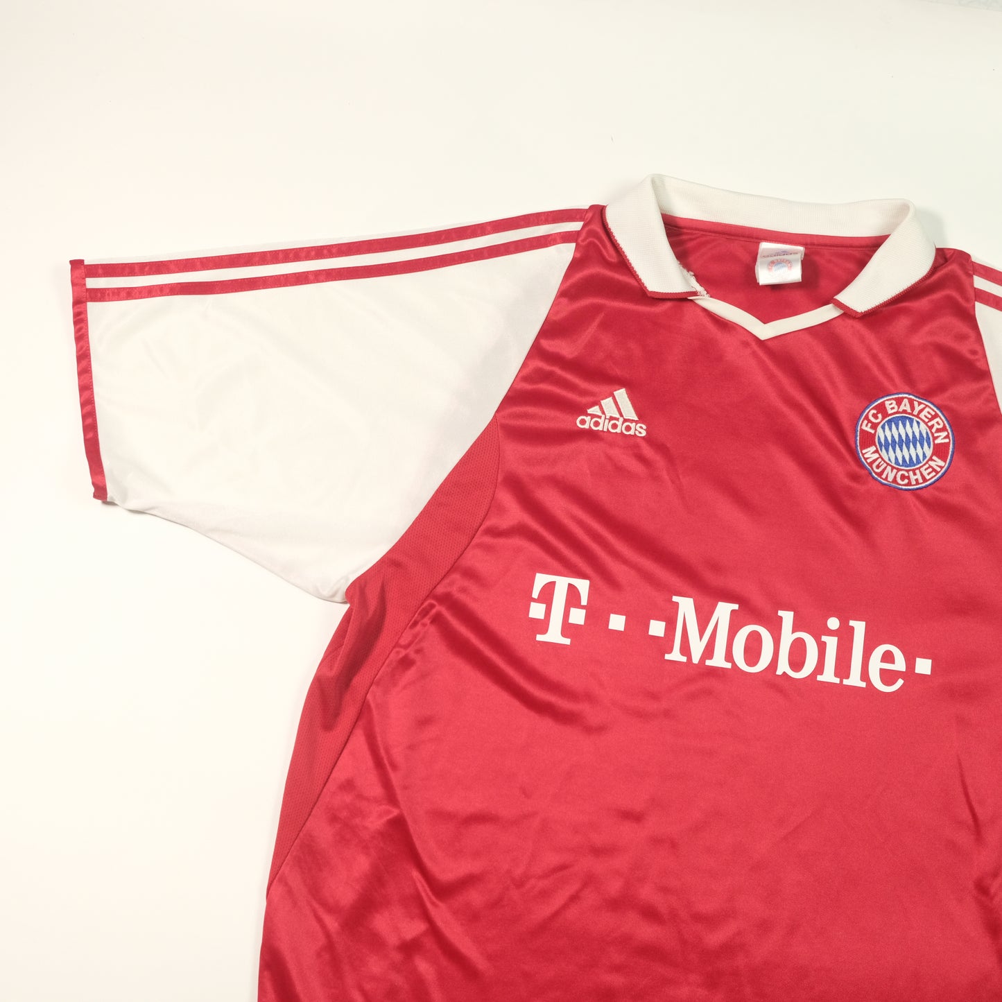2003/ 04Bayern Munich Home Shirt Adidas Ballack (L)