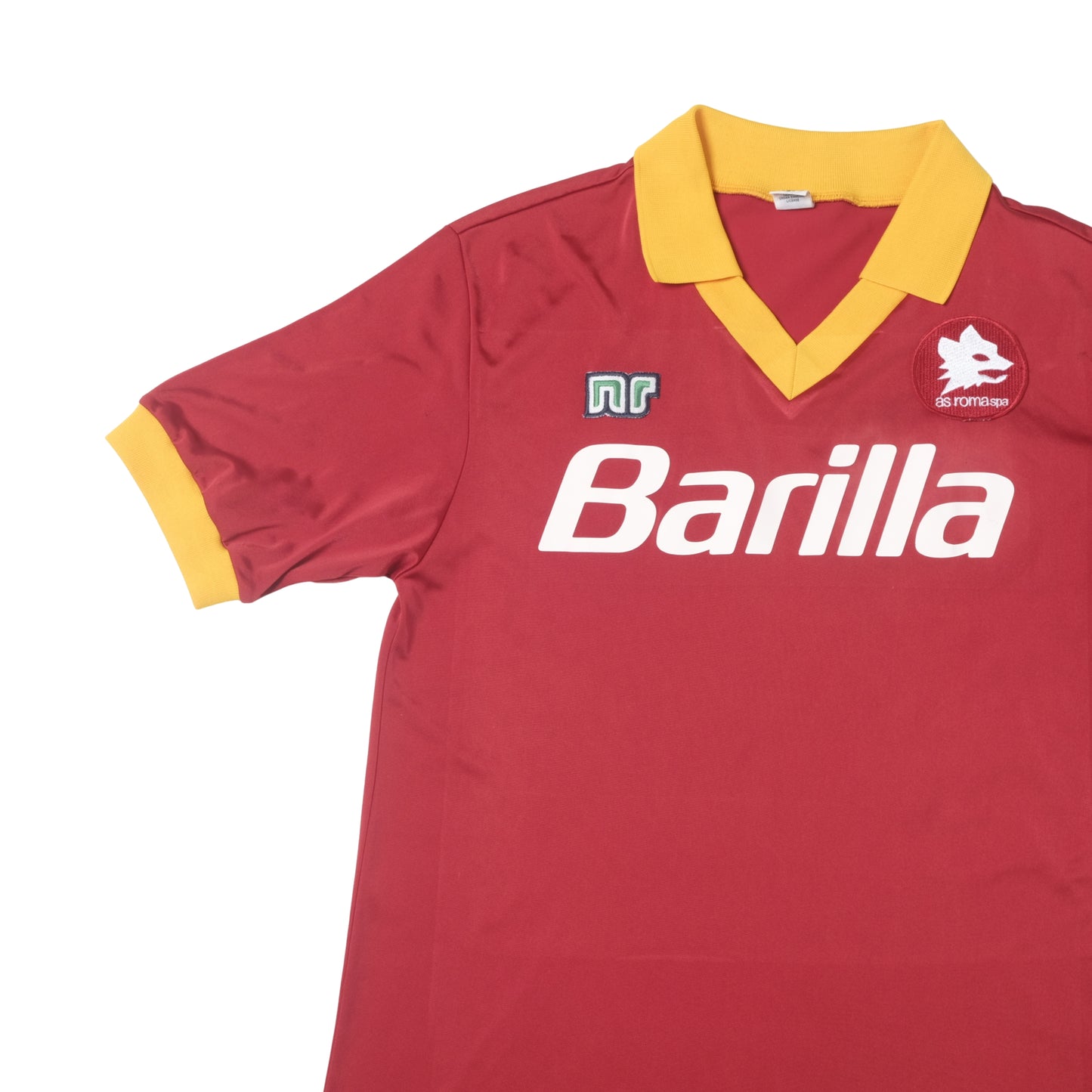 1987/88 Roma Home Shirt Ennerre Jaspo (S/M)