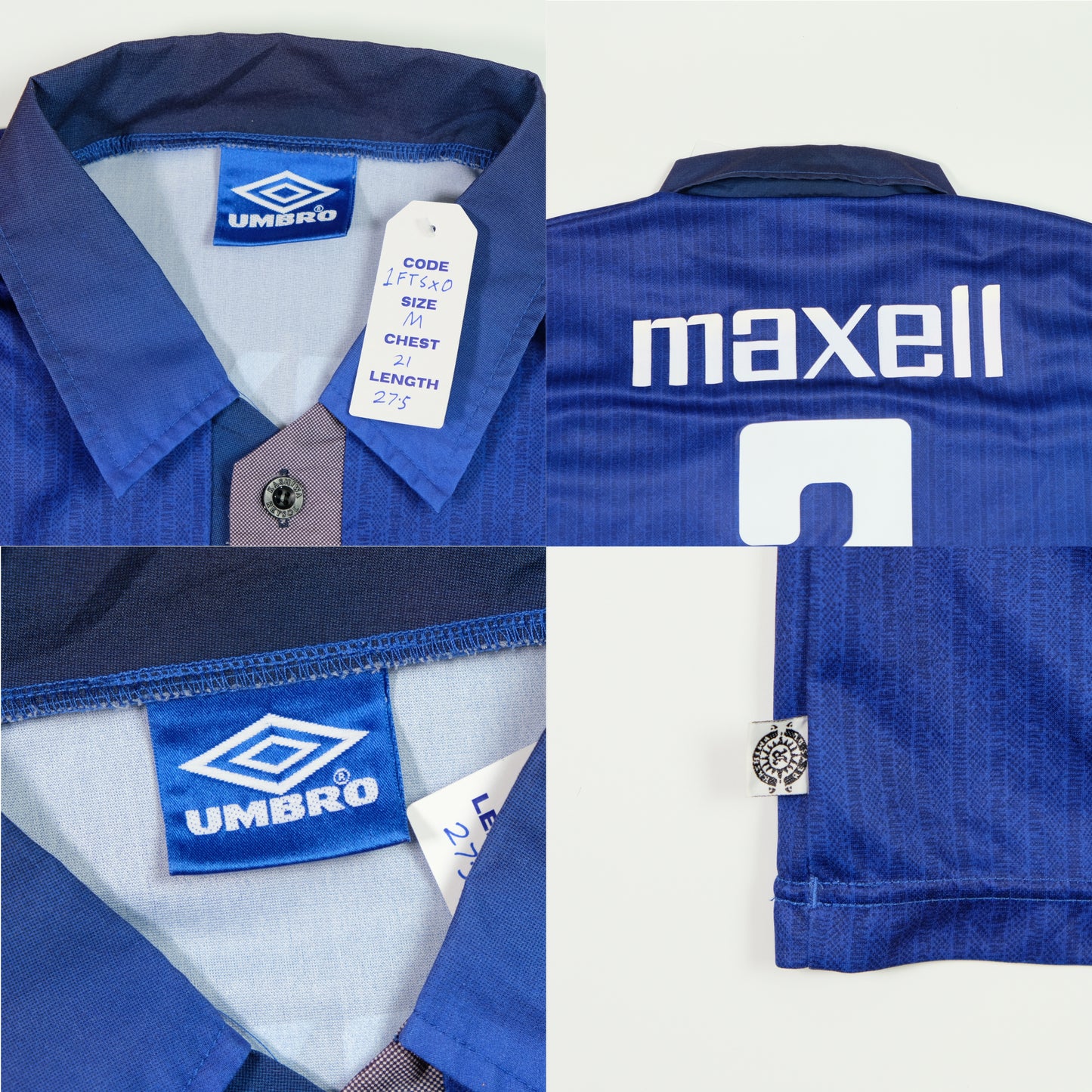 Kashiwa Reysol 1997/1998 J-League Japan Umbro Away Football Shirt Medium