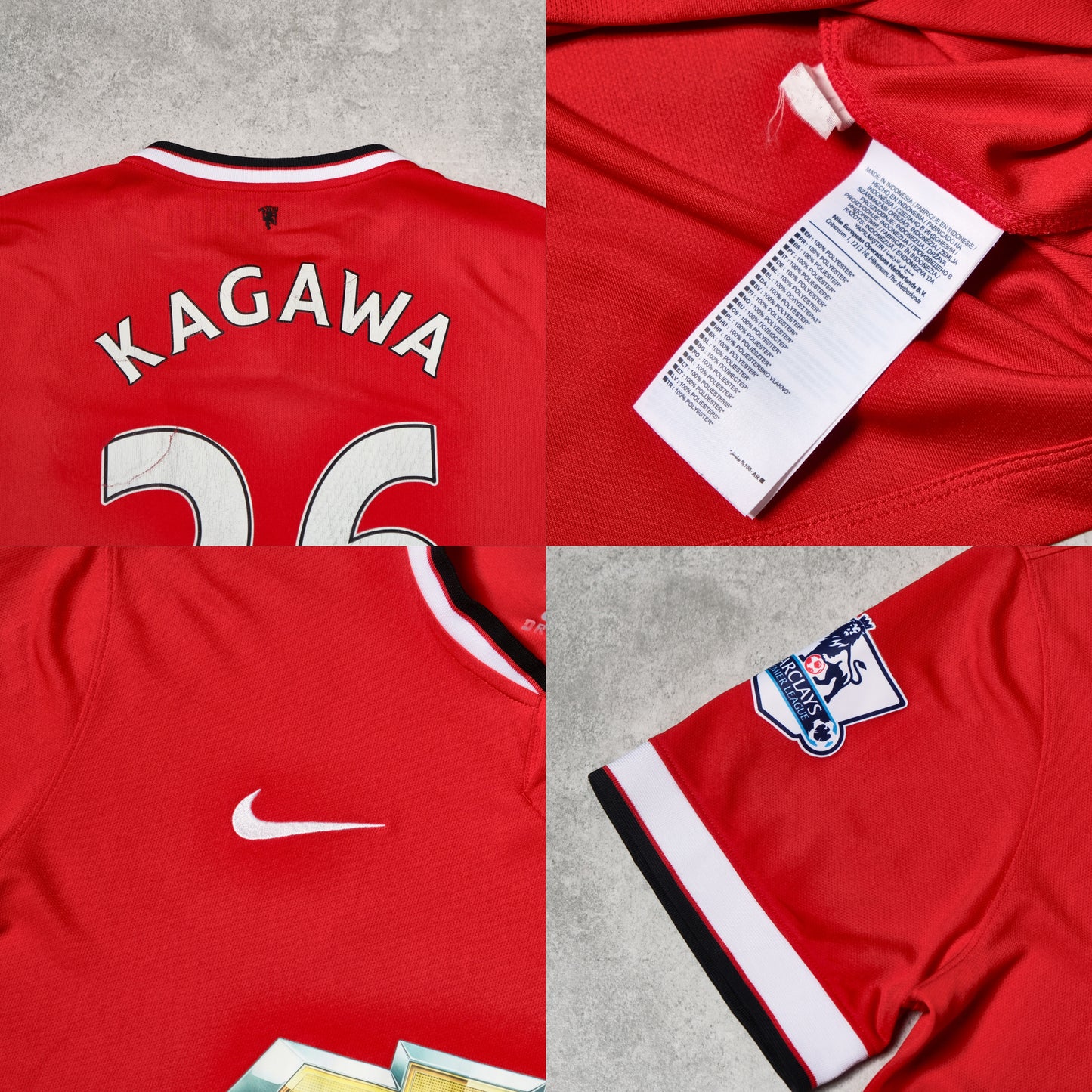2014/15 Manchester United Home Shirt Nike Kagawa (XL)