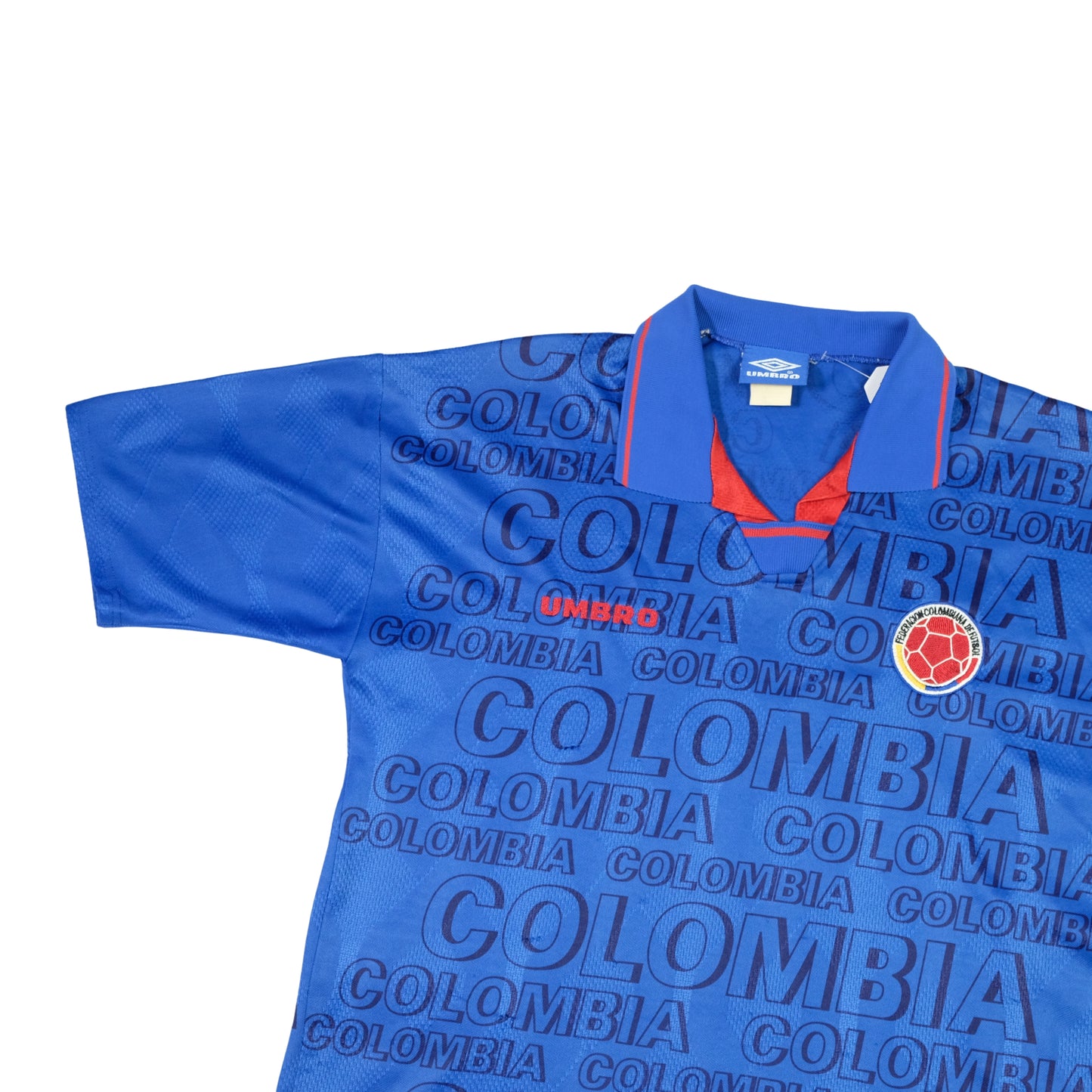 Colombia Umbro 1995/1997 Original Away Football Shirt Large